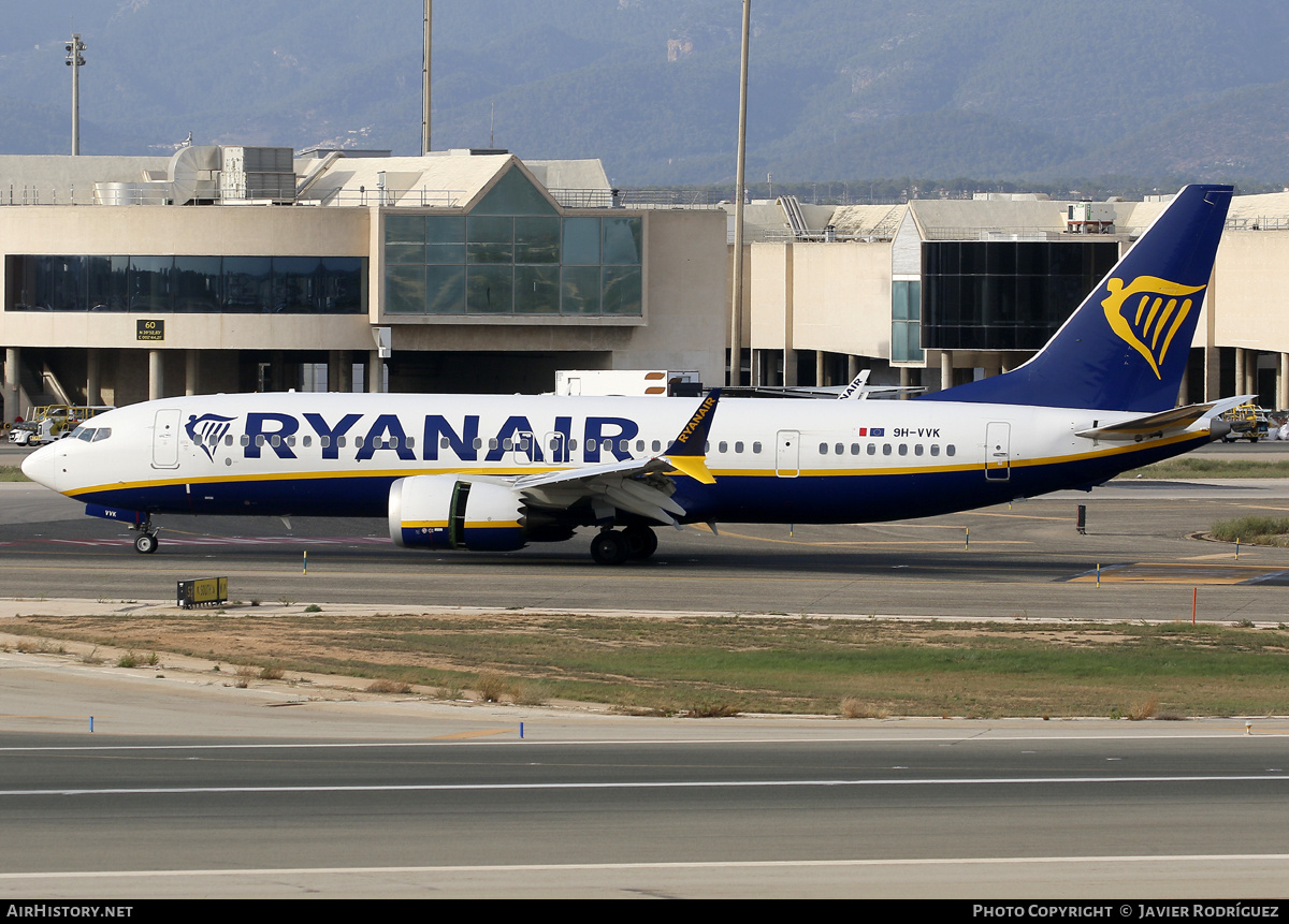 Aircraft Photo of 9H-VVK | Boeing 737-8200 Max 200 | Ryanair | AirHistory.net #735653
