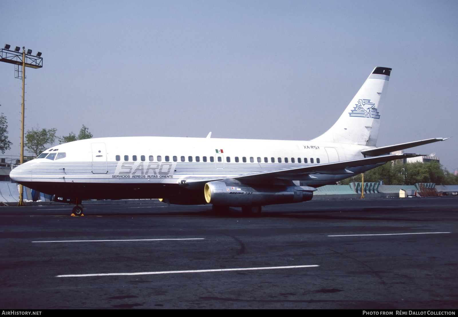 Aircraft Photo of XA-RSY | Boeing 737-130 | SARO - Servicios Aéreos Rutas Oriente | AirHistory.net #735665