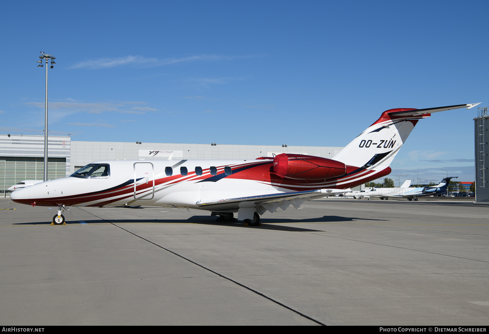 Aircraft Photo of OO-ZUN | Cessna 525C CitationJet CJ4 | AirHistory.net #735677