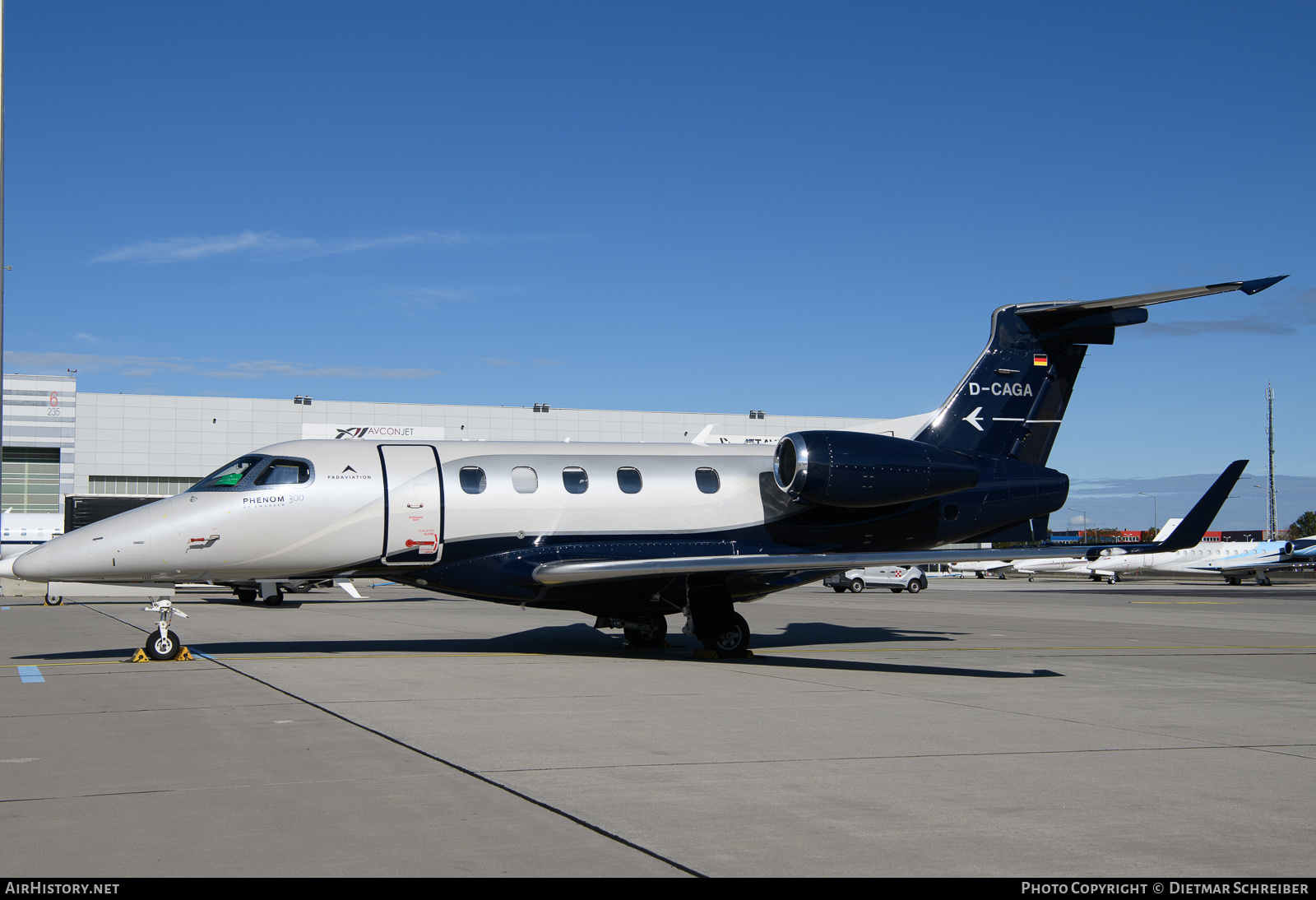 Aircraft Photo of D-CAGA | Embraer EMB-505 Phenom 300 | AirHistory.net #735700