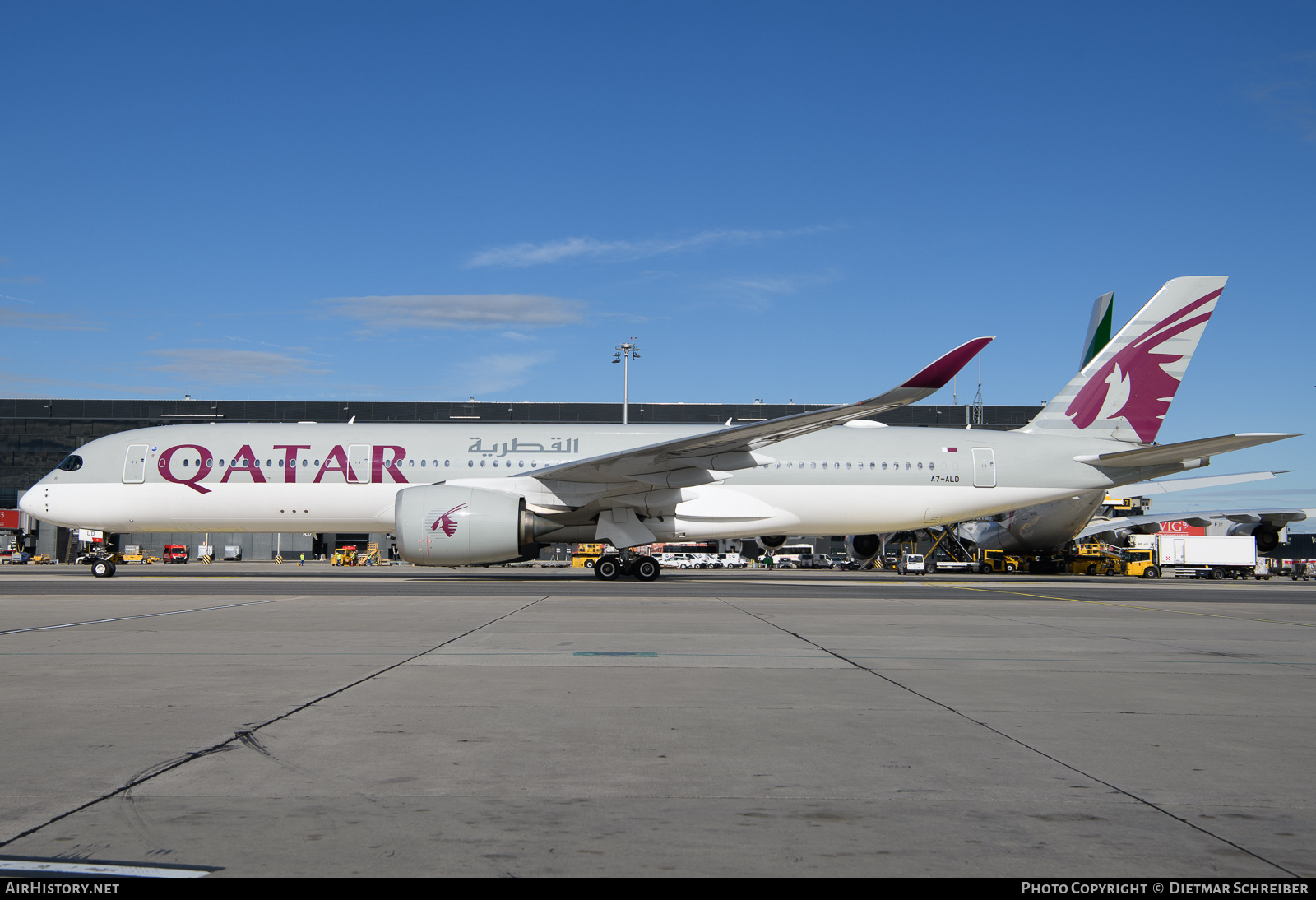 Aircraft Photo of A7-ALD | Airbus A350-941 | Qatar Airways | AirHistory.net #735704