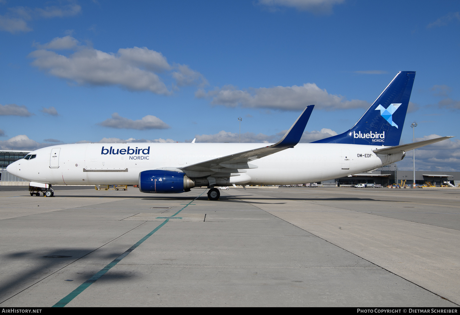 Aircraft Photo of OM-EDF | Boeing 737-8F2/BCF | Bluebird Nordic | AirHistory.net #735709