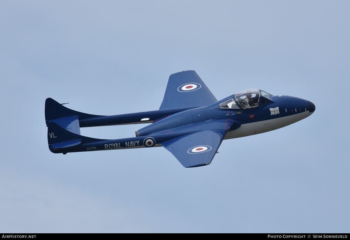 Aircraft Photo of N115DH / XG775 | De Havilland D.H. 115 Vampire T55 | UK - Navy | AirHistory.net #735711