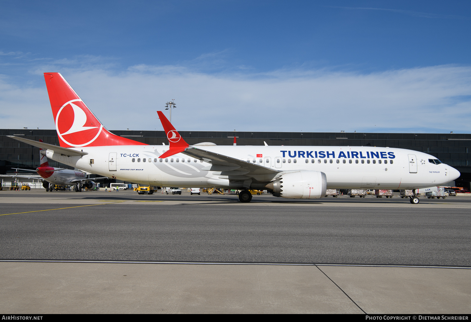 Aircraft Photo of TC-LCK | Boeing 737-8 Max 8 | Turkish Airlines | AirHistory.net #735723
