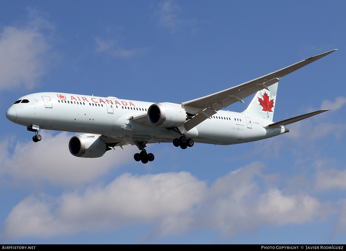 Aircraft Photo of C-FRSA | Boeing 787-9 Dreamliner | Air Canada | AirHistory.net #735732