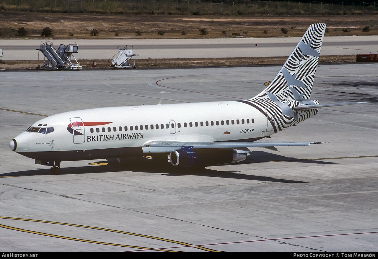 Aircraft Photo of G-BKYP | Boeing 737-236/Adv | British Airways | AirHistory.net #735746