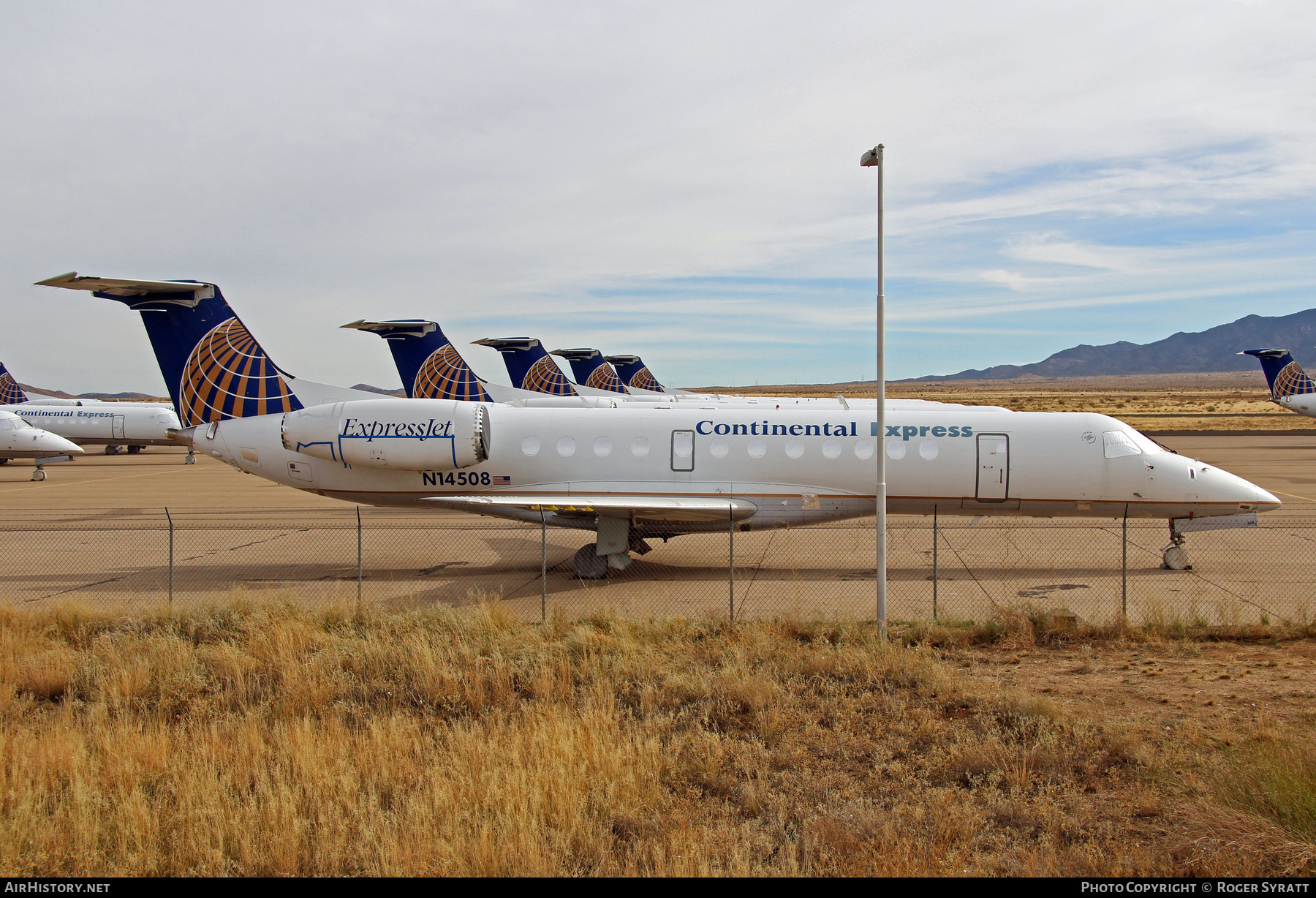 Aircraft Photo of N14508 | Embraer ERJ-135ER (EMB-135ER) | Continental Express | AirHistory.net #735755