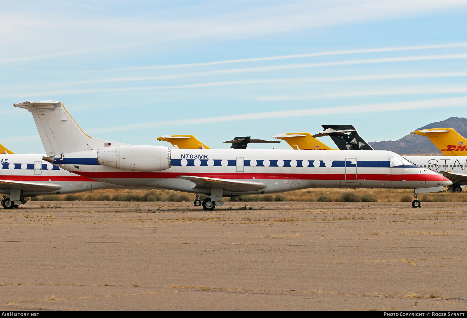 Aircraft Photo of N703MR | Embraer ERJ-135LR (EMB-135LR) | AirHistory.net #735768