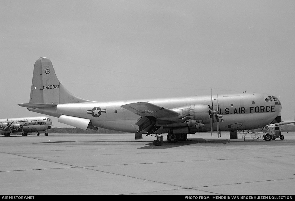 Aircraft Photo of 52-931 / 0-20931 | Boeing C-97G Stratofreighter | USA - Air Force | AirHistory.net #735769