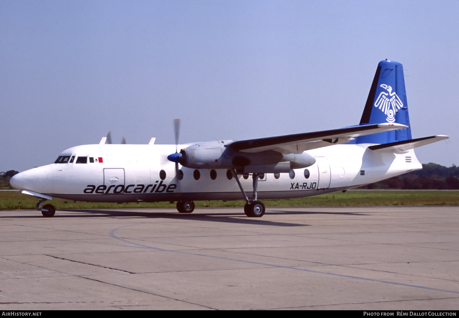 Aircraft Photo of XA-RJO | Fairchild F-27F | Aerocaribe | AirHistory.net #735779