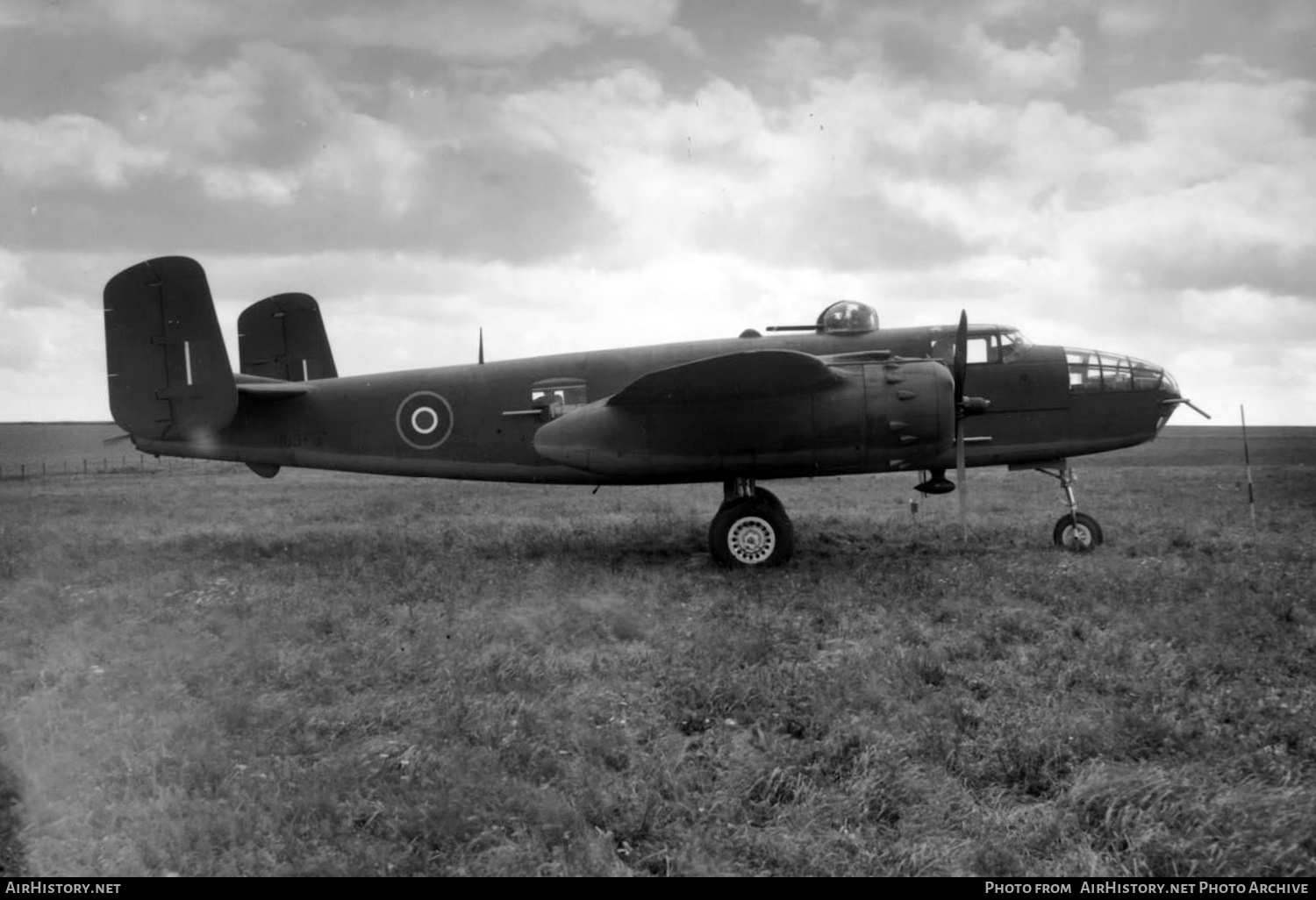 Aircraft Photo of HD373 | North American B-25J Mitchell 3 | UK - Air Force | AirHistory.net #735814
