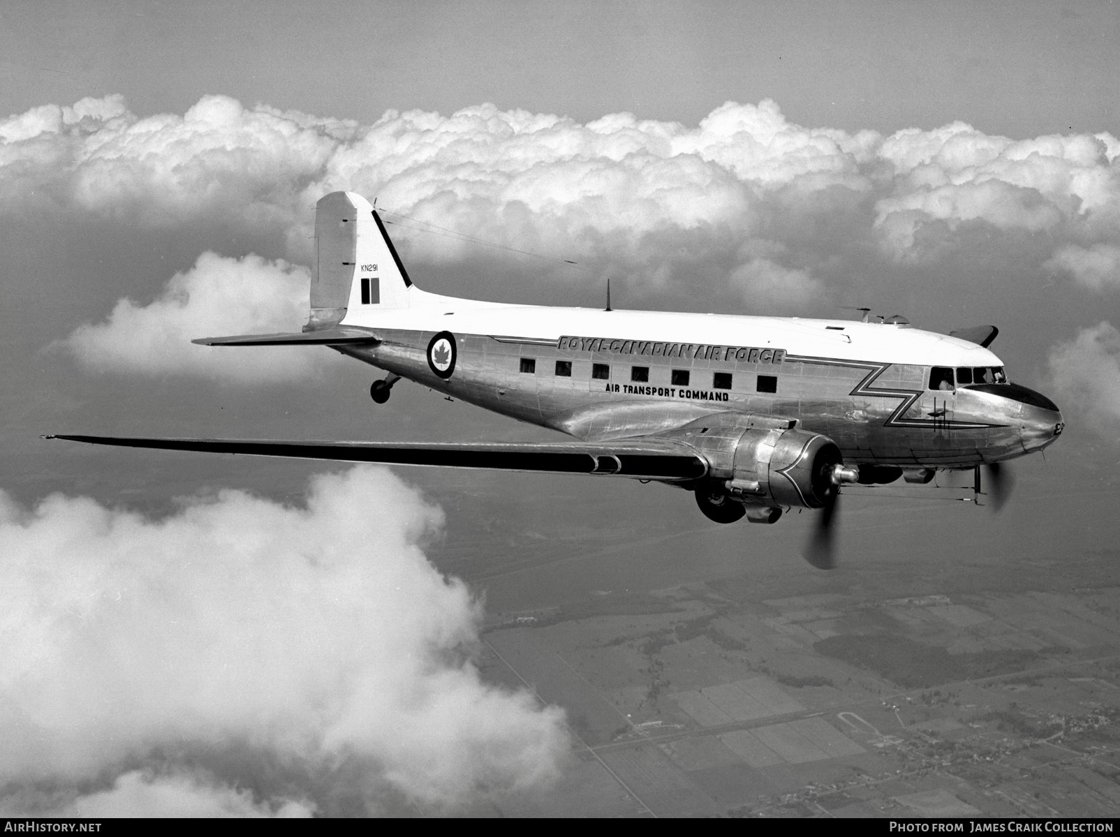 Aircraft Photo of KN291 | Douglas CC-129 Dakota 3 | Canada - Air Force | AirHistory.net #735815