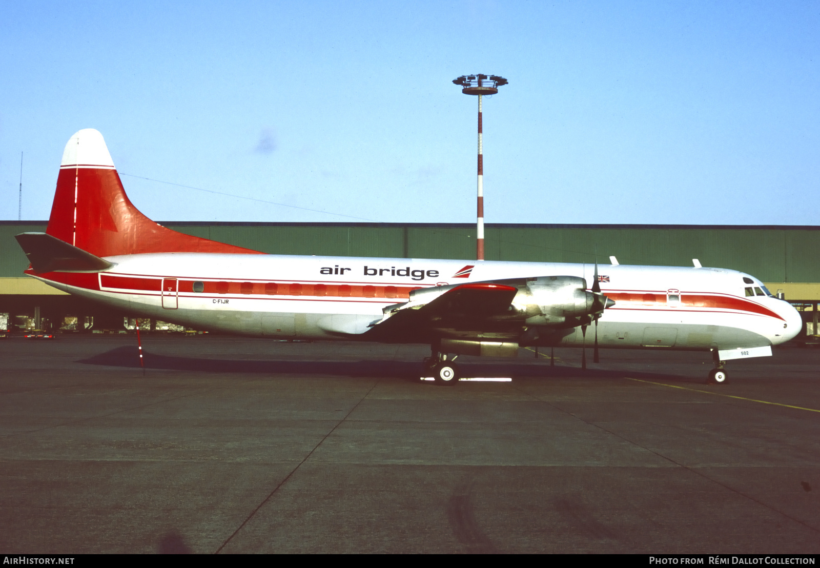 Aircraft Photo of C-FIJR | Lockheed L-188A(F) Electra | Air Bridge | AirHistory.net #735834