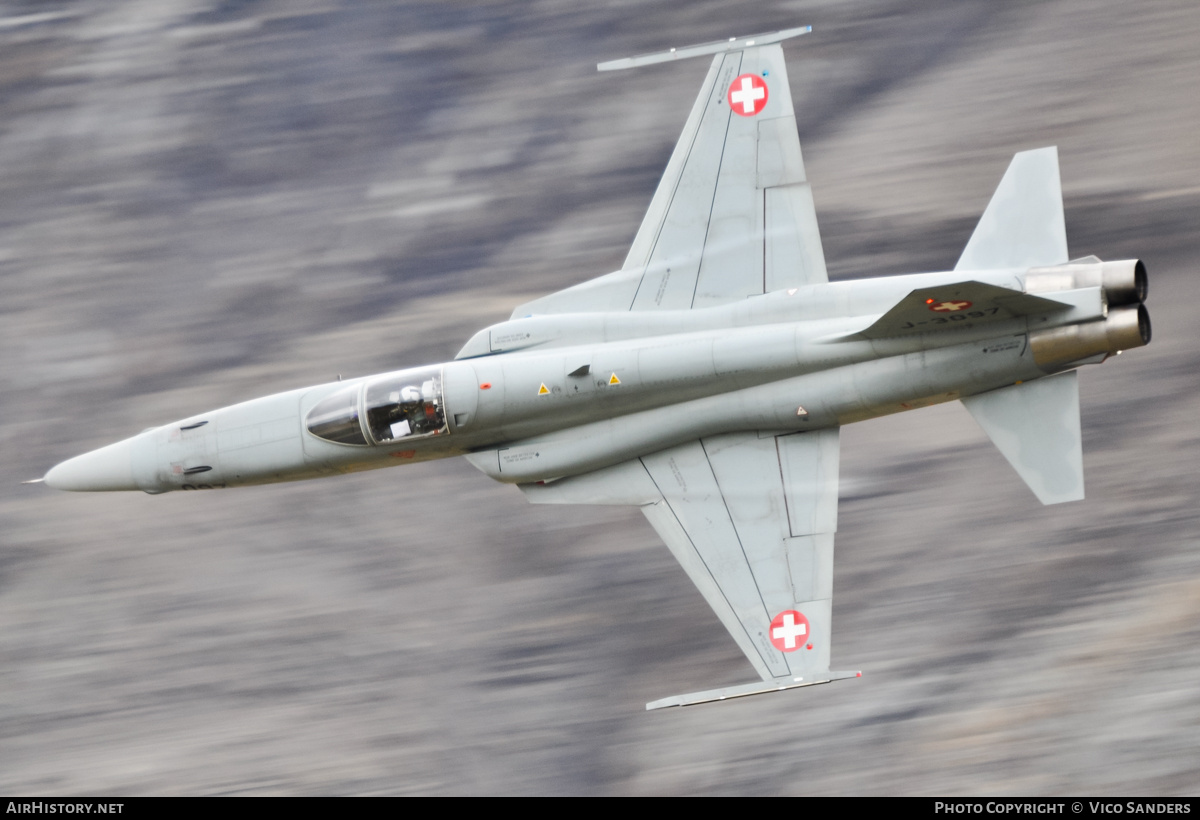 Aircraft Photo of J-3097 | Northrop F-5E Tiger II | Switzerland - Air Force | AirHistory.net #735845
