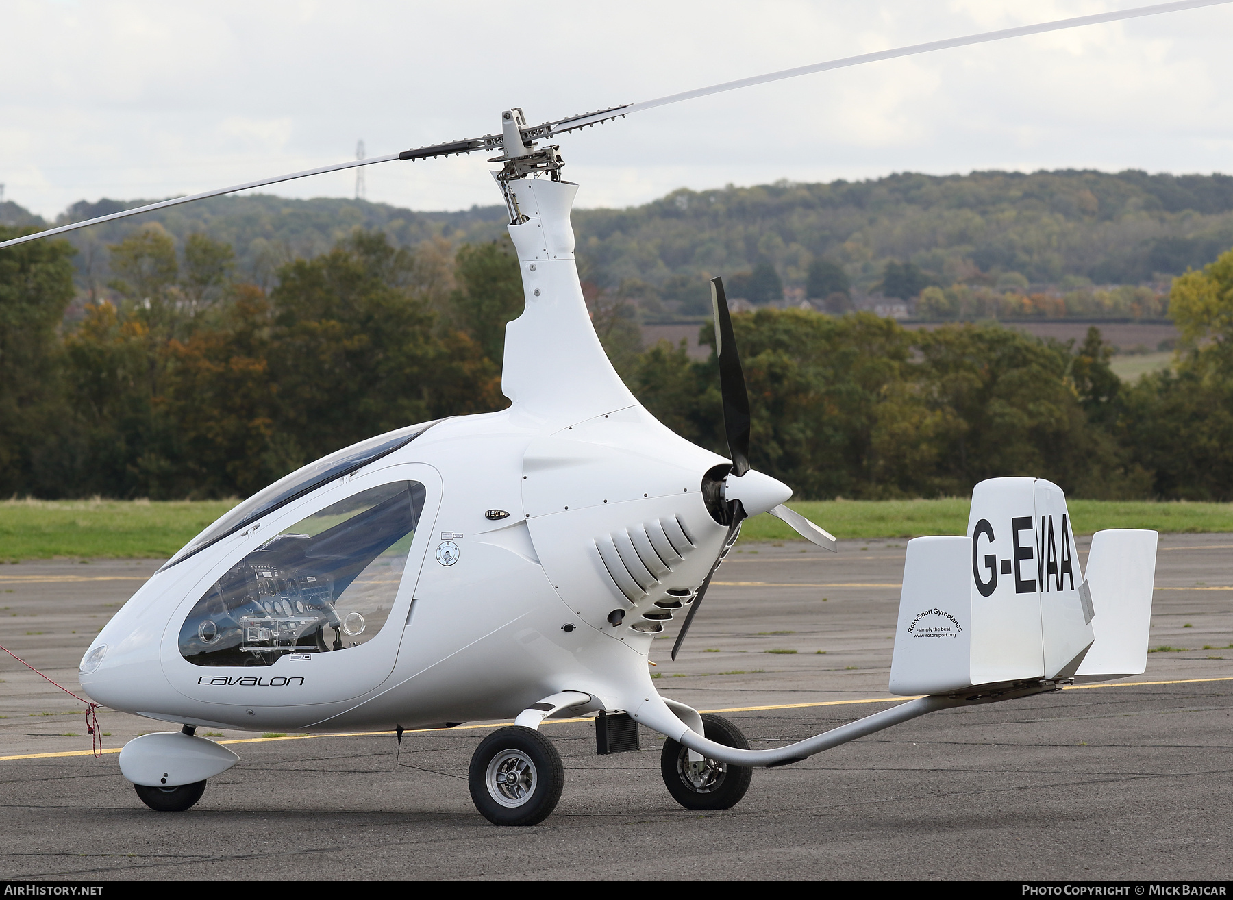 Aircraft Photo of G-EVAA | RotorSport UK Cavalon | AirHistory.net #735846