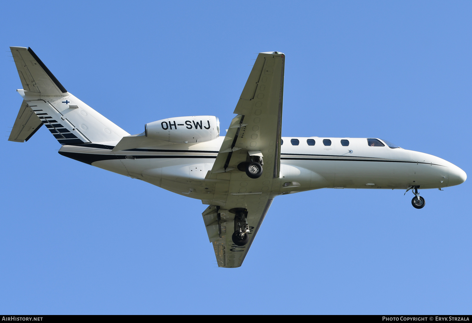 Aircraft Photo of OH-SWJ | Cessna 525A CitationJet CJ2+ | Scanwings | AirHistory.net #735847