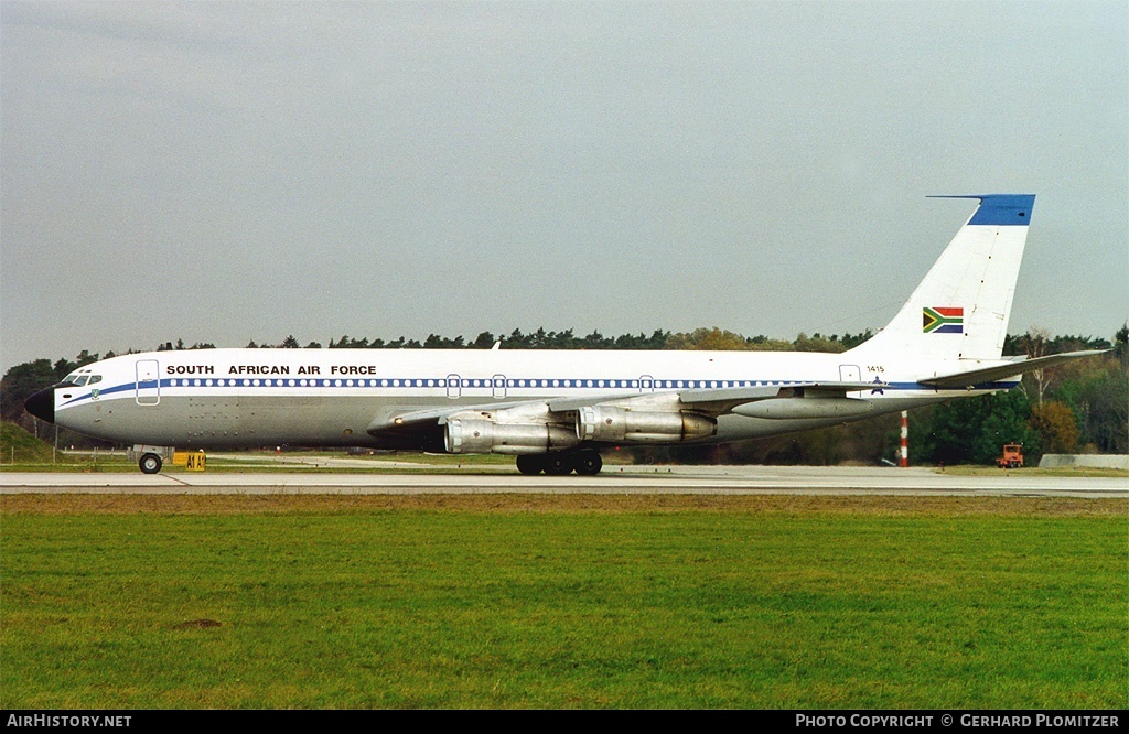 Aircraft Photo of 1415 | Boeing 707-328C(KC) | South Africa - Air Force | AirHistory.net #735871