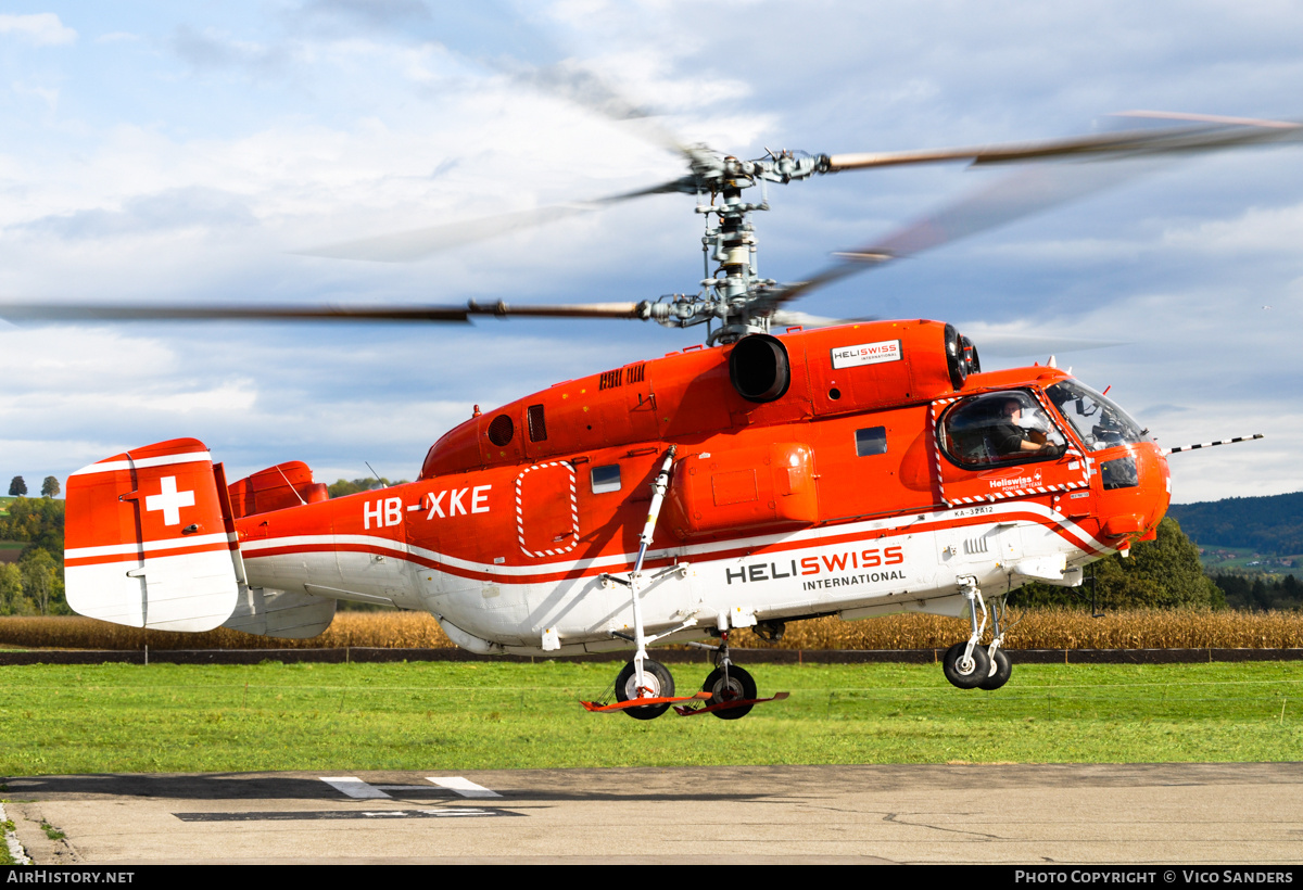 Aircraft Photo of HB-XKE | Kamov Ka-32A12 | Heliswiss International | AirHistory.net #735872