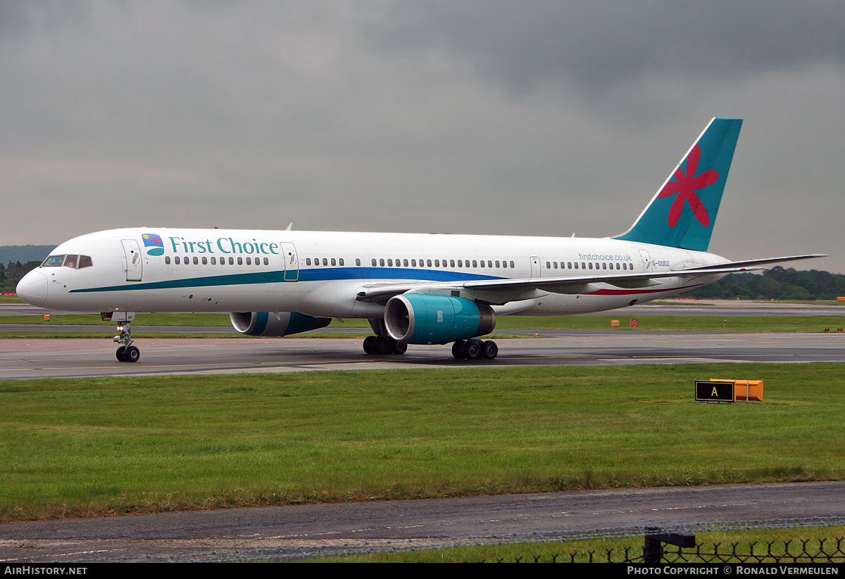 Aircraft Photo of G-OOOZ | Boeing 757-236 | First Choice Airways | AirHistory.net #735889