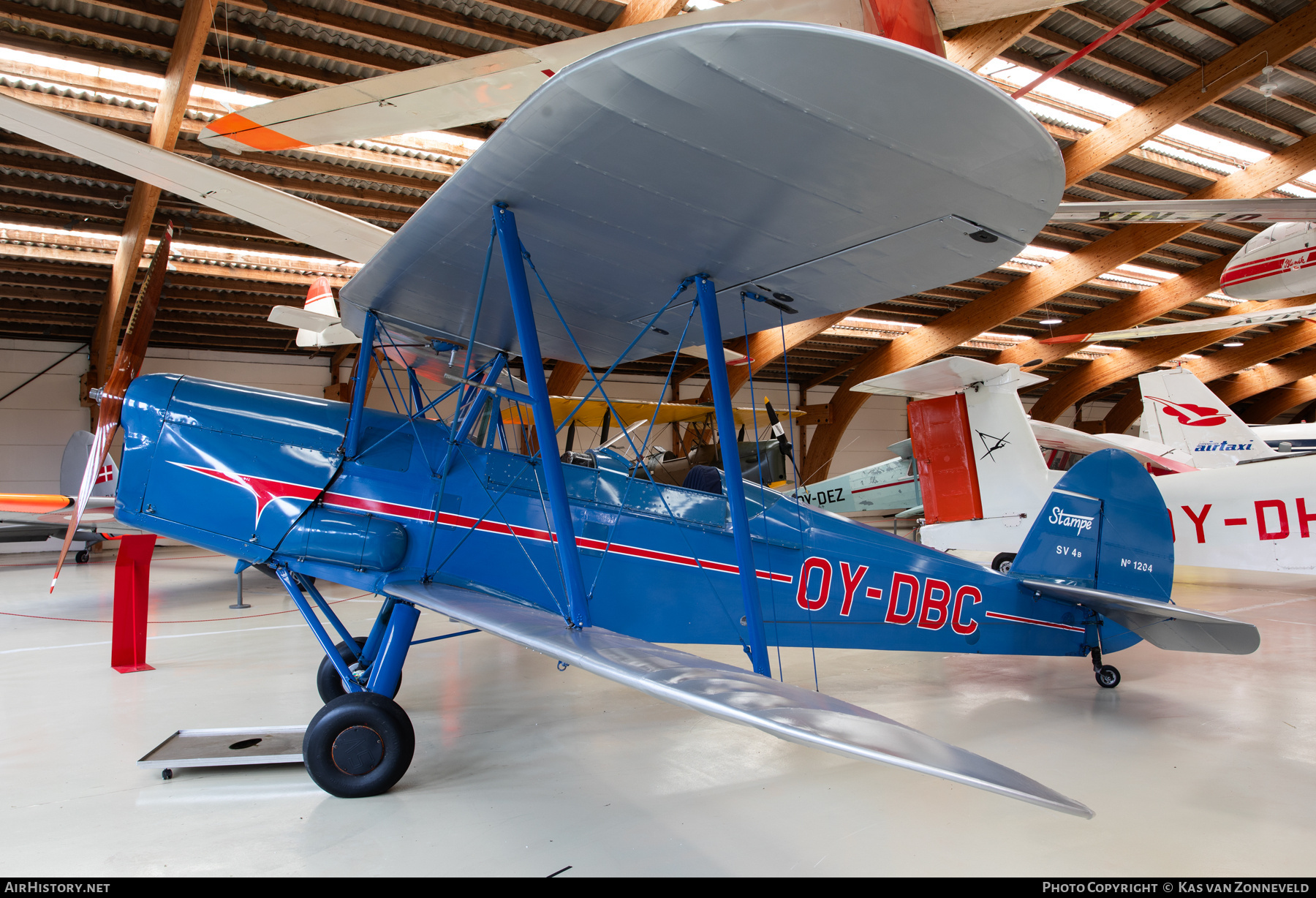 Aircraft Photo of OY-DBC | Stampe-Vertongen SV-4B | AirHistory.net #735913