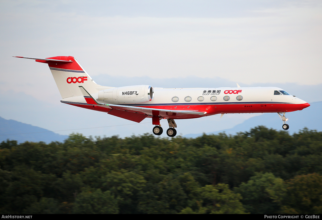 Aircraft Photo of N468FX | Gulfstream Aerospace G-IV-X Gulfstream G450 | AirHistory.net #735916