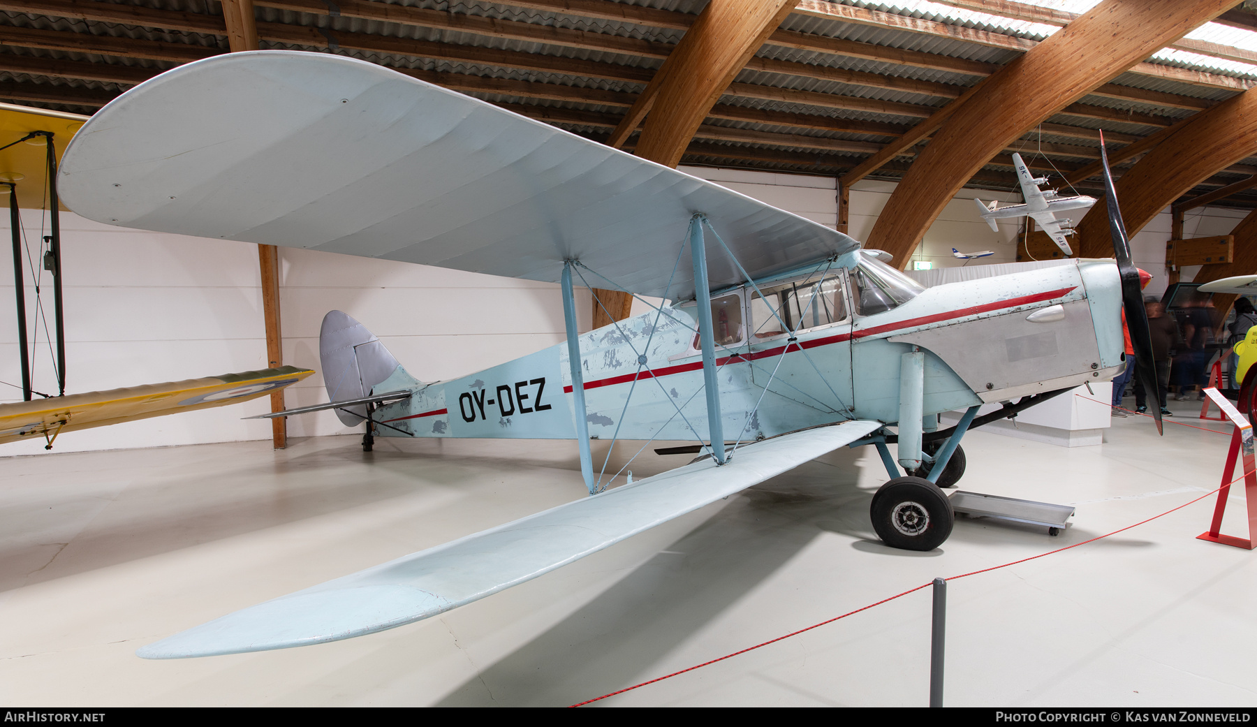 Aircraft Photo of OY-DEZ | De Havilland D.H. 87B Hornet Moth | AirHistory.net #735917