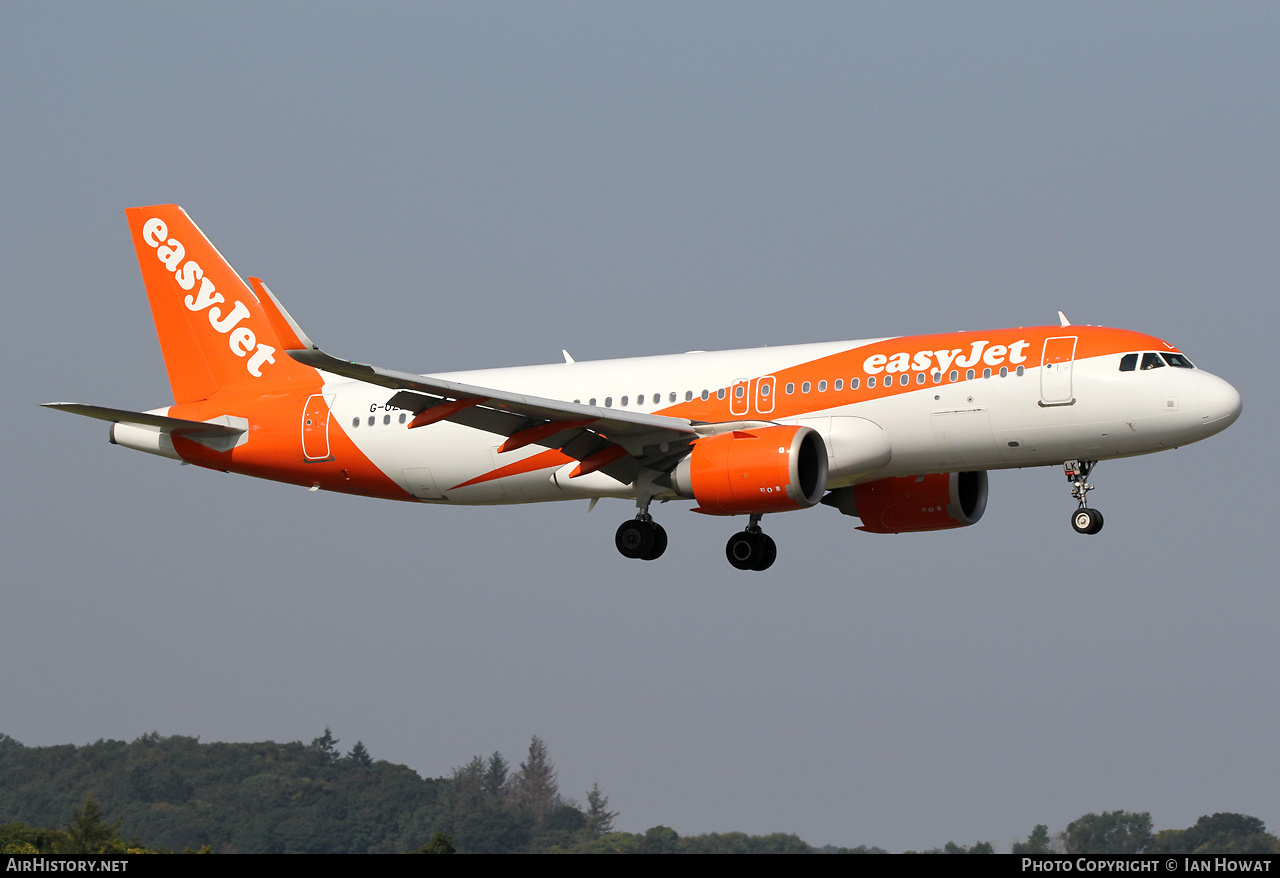 Aircraft Photo of G-UZLK | Airbus A320-251N | EasyJet | AirHistory.net #735939