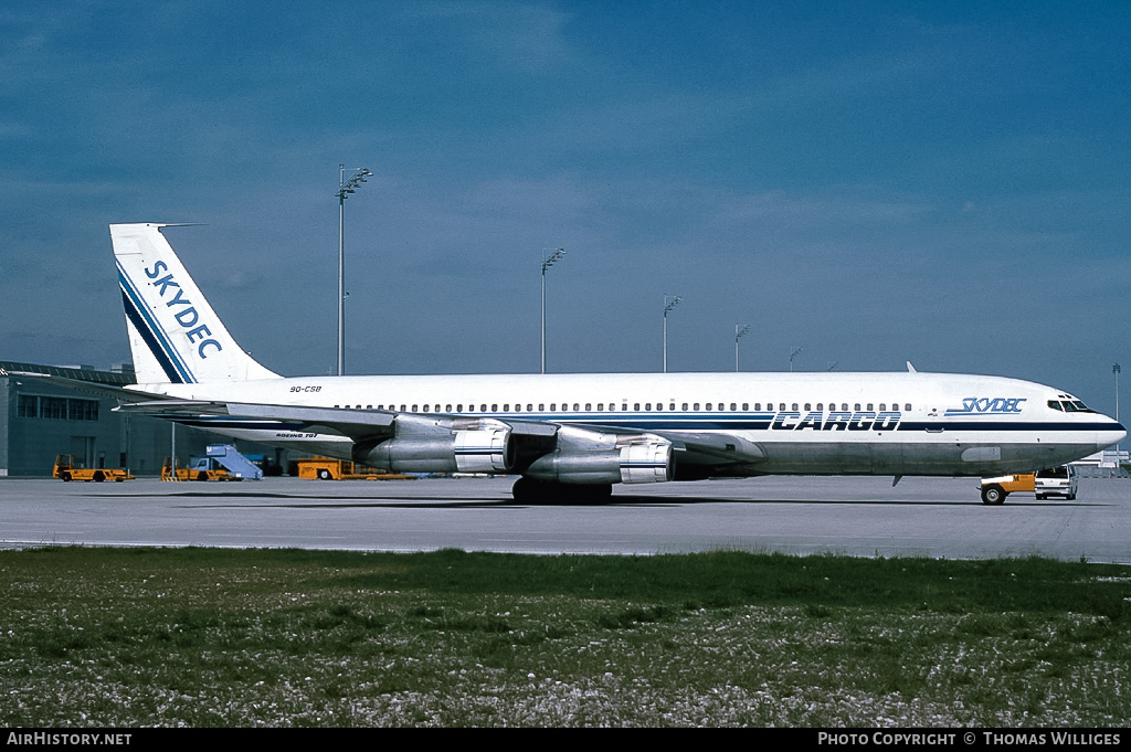 Aircraft Photo of 9Q-CSB | Boeing 707-373C | Skydec Cargo | AirHistory.net #735950