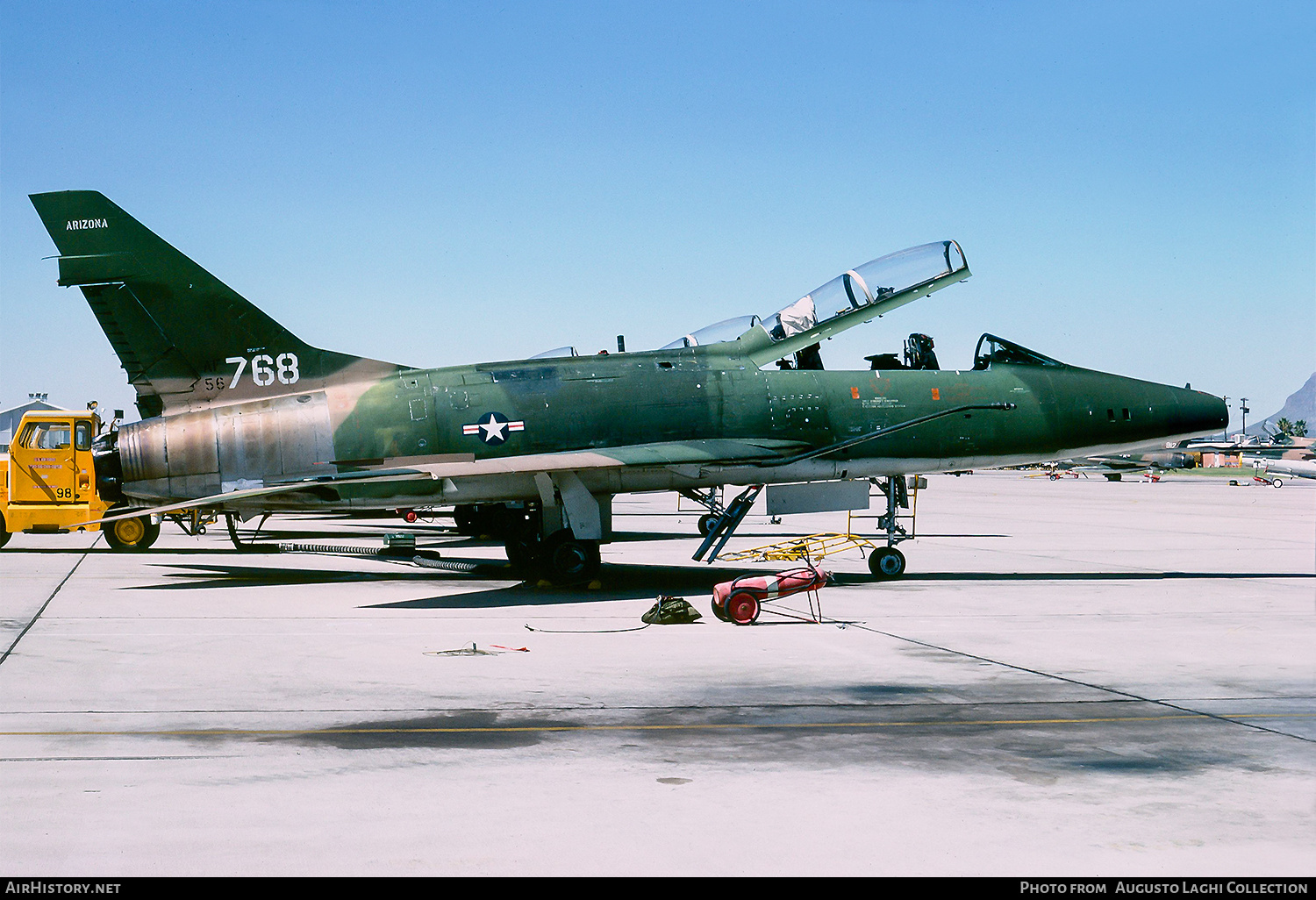 Aircraft Photo of 56-3768 / AF56-768 | North American F-100F Super Sabre | USA - Air Force | AirHistory.net #735972