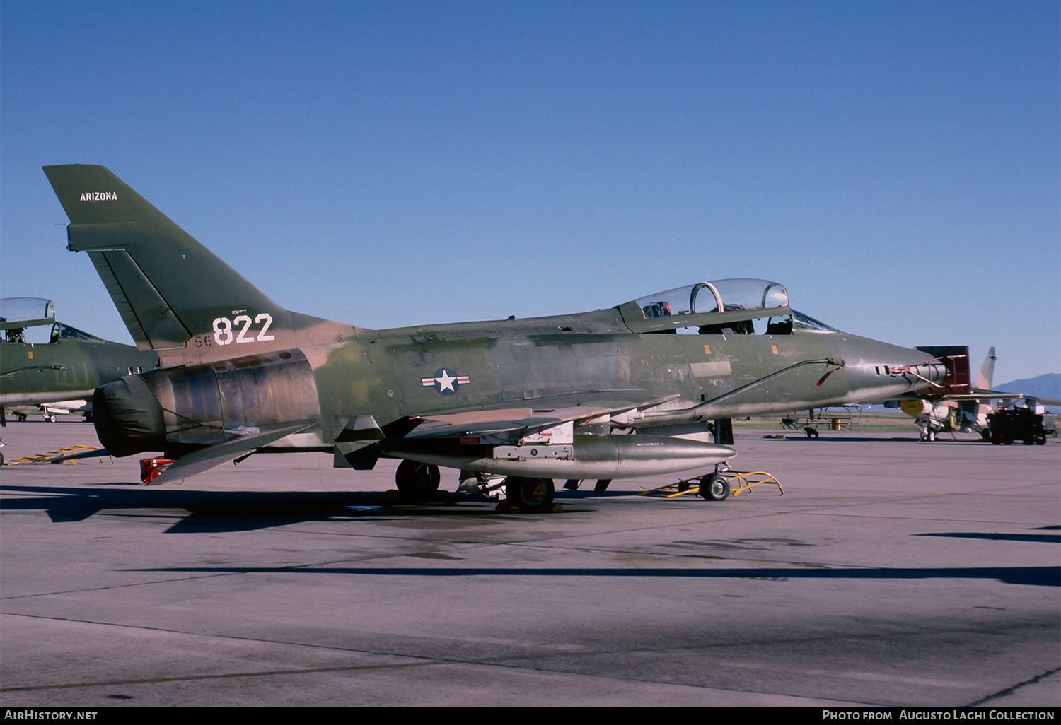 Aircraft Photo of 56-3822 / AF56-822 | North American F-100F Super Sabre | USA - Air Force | AirHistory.net #735985