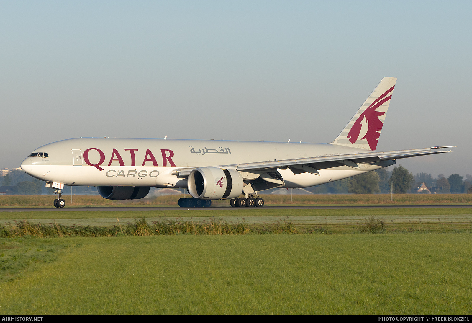 Aircraft Photo of A7-BFC | Boeing 777-FDZ | Qatar Airways Cargo | AirHistory.net #735989