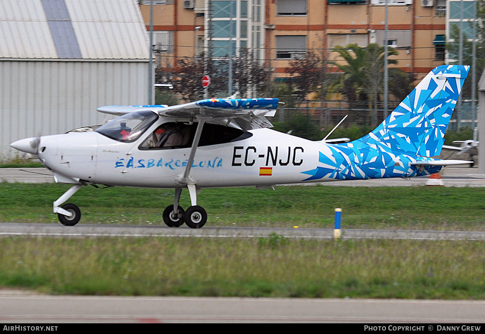 Aircraft Photo of EC-NJC | Tecnam P-2008JC | EAS Barcelona | AirHistory.net #735994