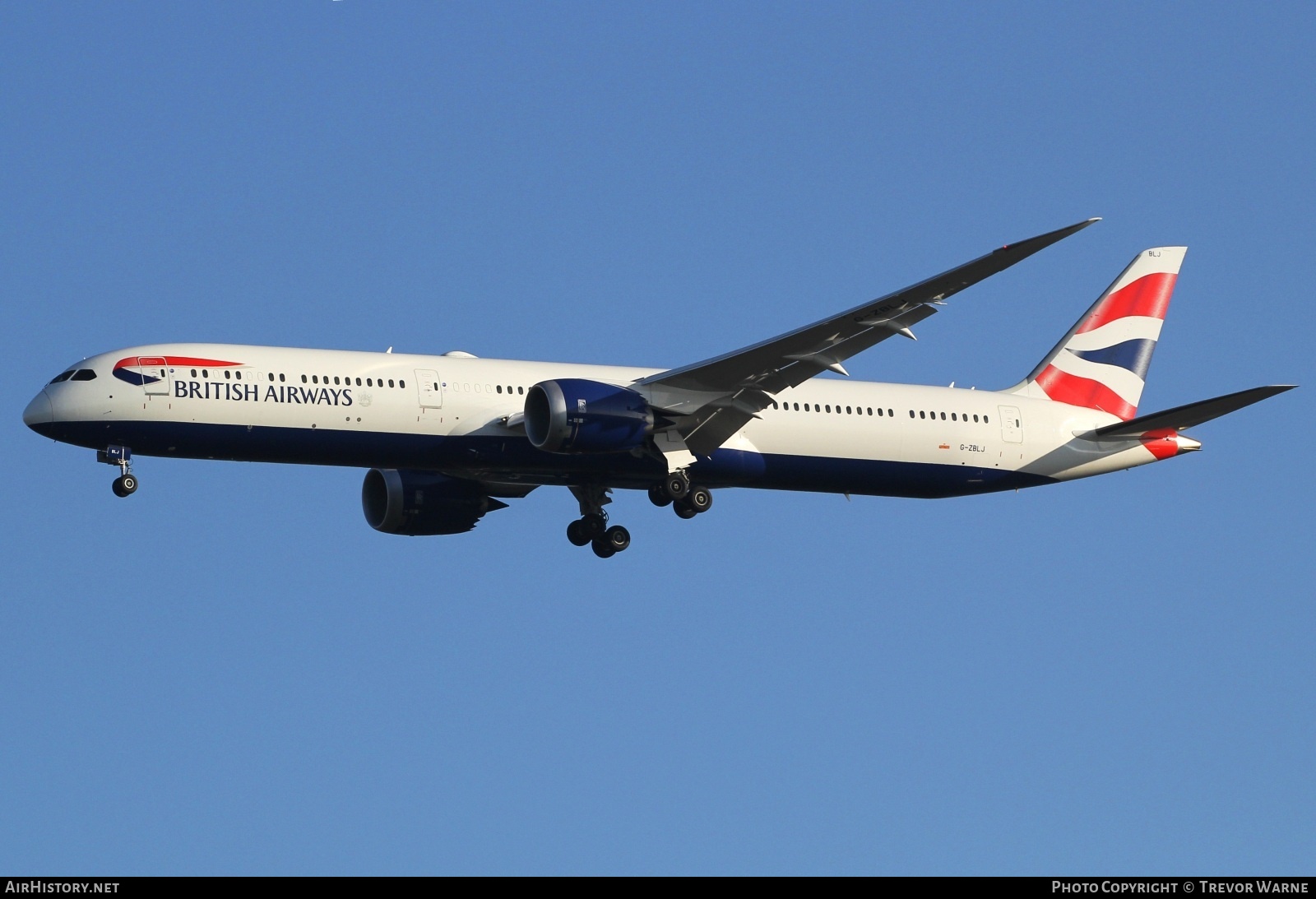 Aircraft Photo of G-ZBLJ | Boeing 787-10 Dreamliner | British Airways | AirHistory.net #735998