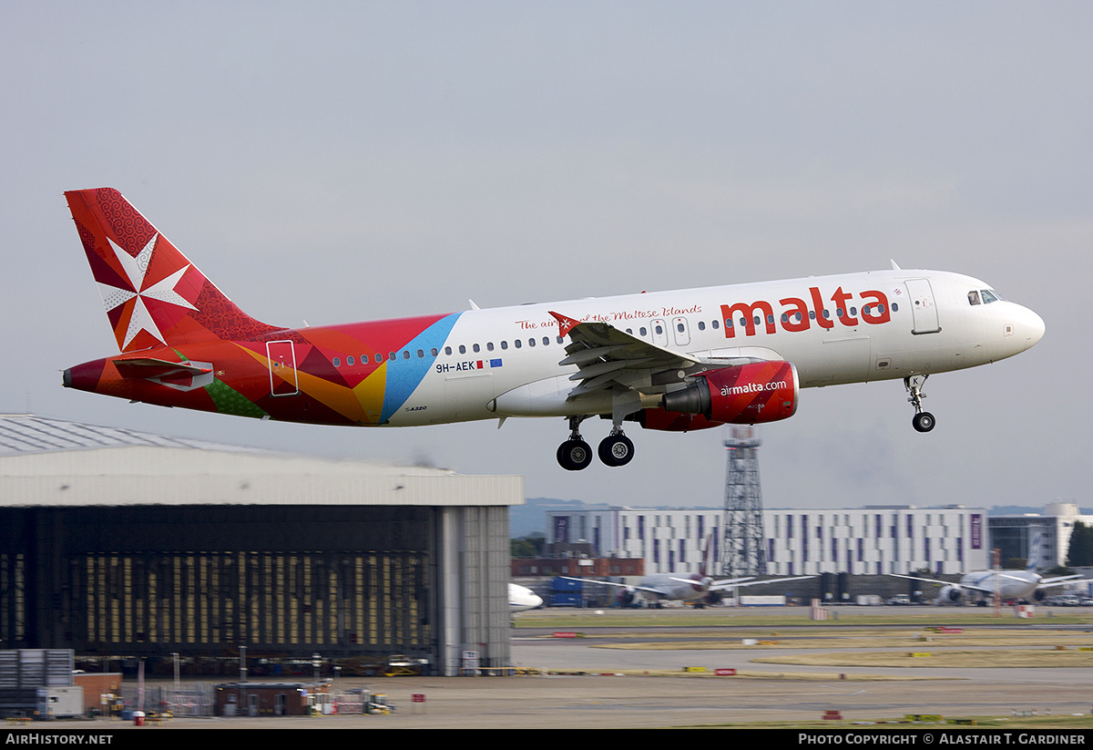 Aircraft Photo of 9H-AEK | Airbus A320-211 | Air Malta | AirHistory.net #736003