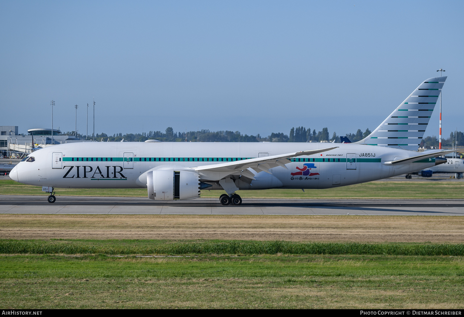 Aircraft Photo of JA851J | Boeing 787-8 Dreamliner | ZipAir | AirHistory.net #736018