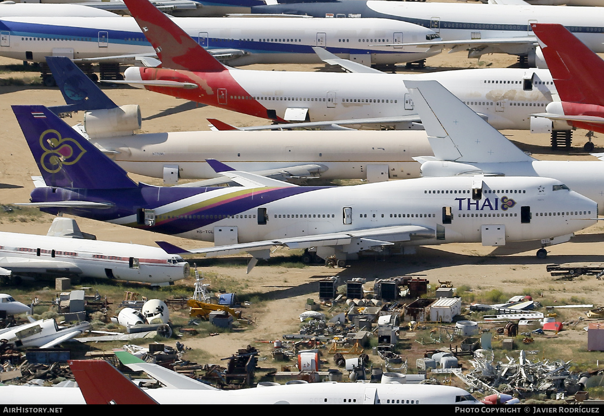 Aircraft Photo of HS-TGL | Boeing 747-4D7 | Thai Airways International | AirHistory.net #736045