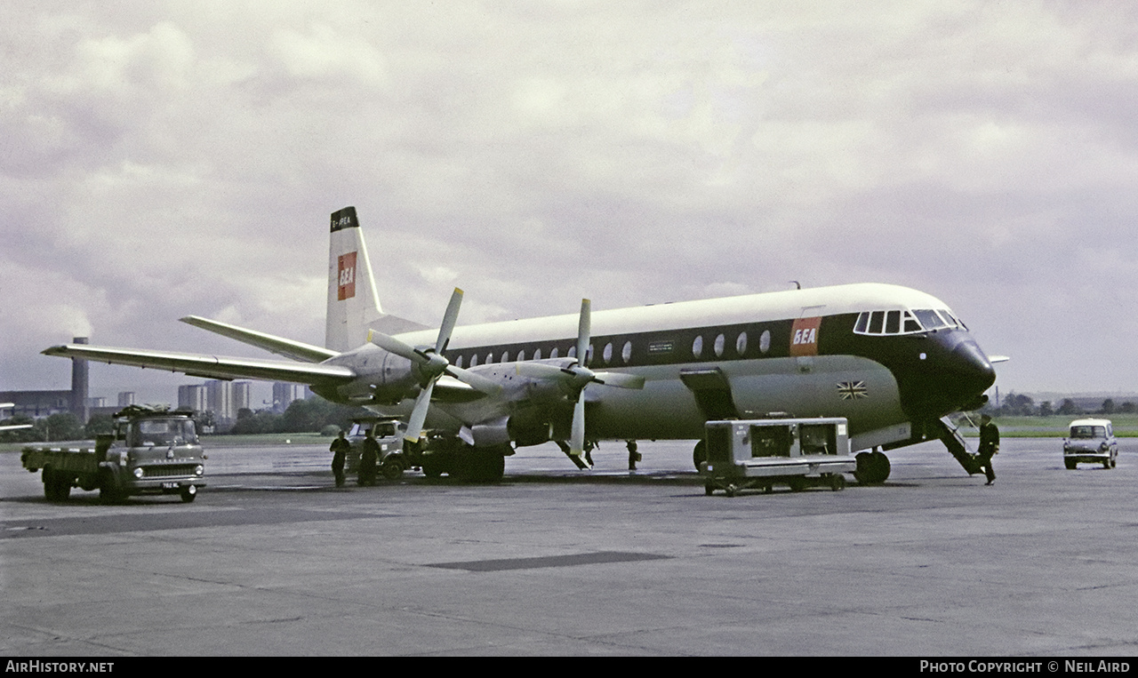 Aircraft Photo of G-APEA | Vickers 951 Vanguard | BEA - British European Airways | AirHistory.net #736053