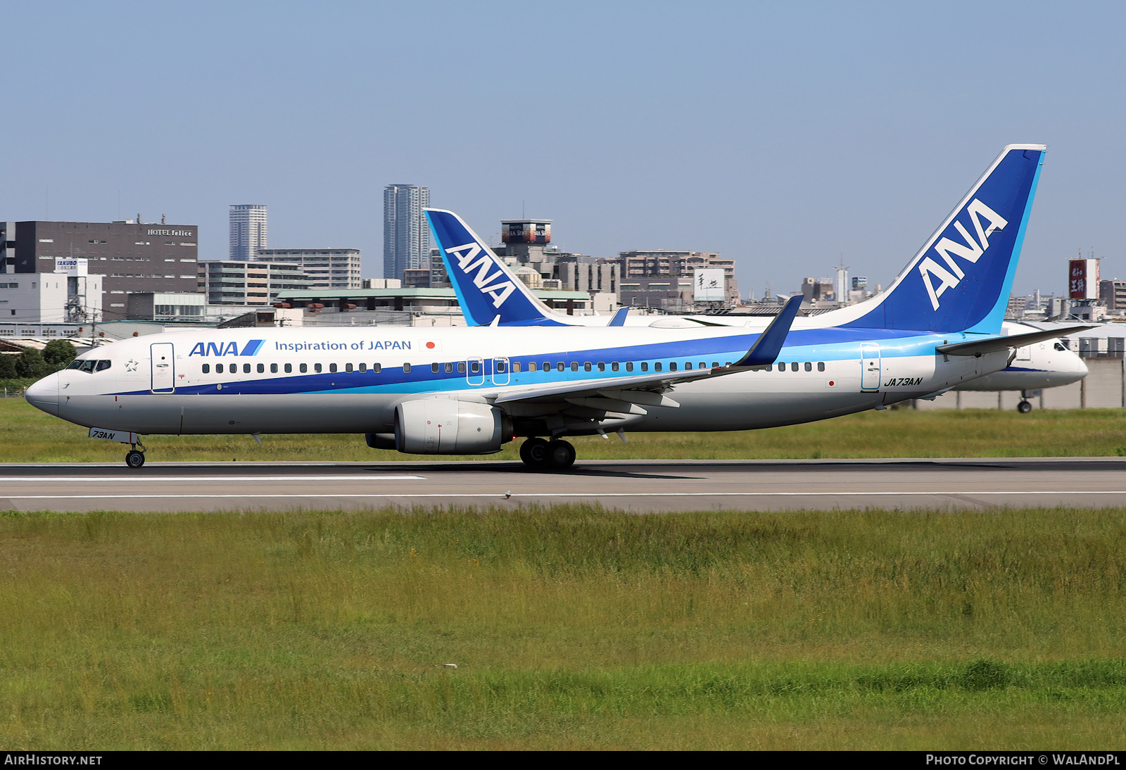 Aircraft Photo of JA73AN | Boeing 737-881 | All Nippon Airways - ANA | AirHistory.net #736072