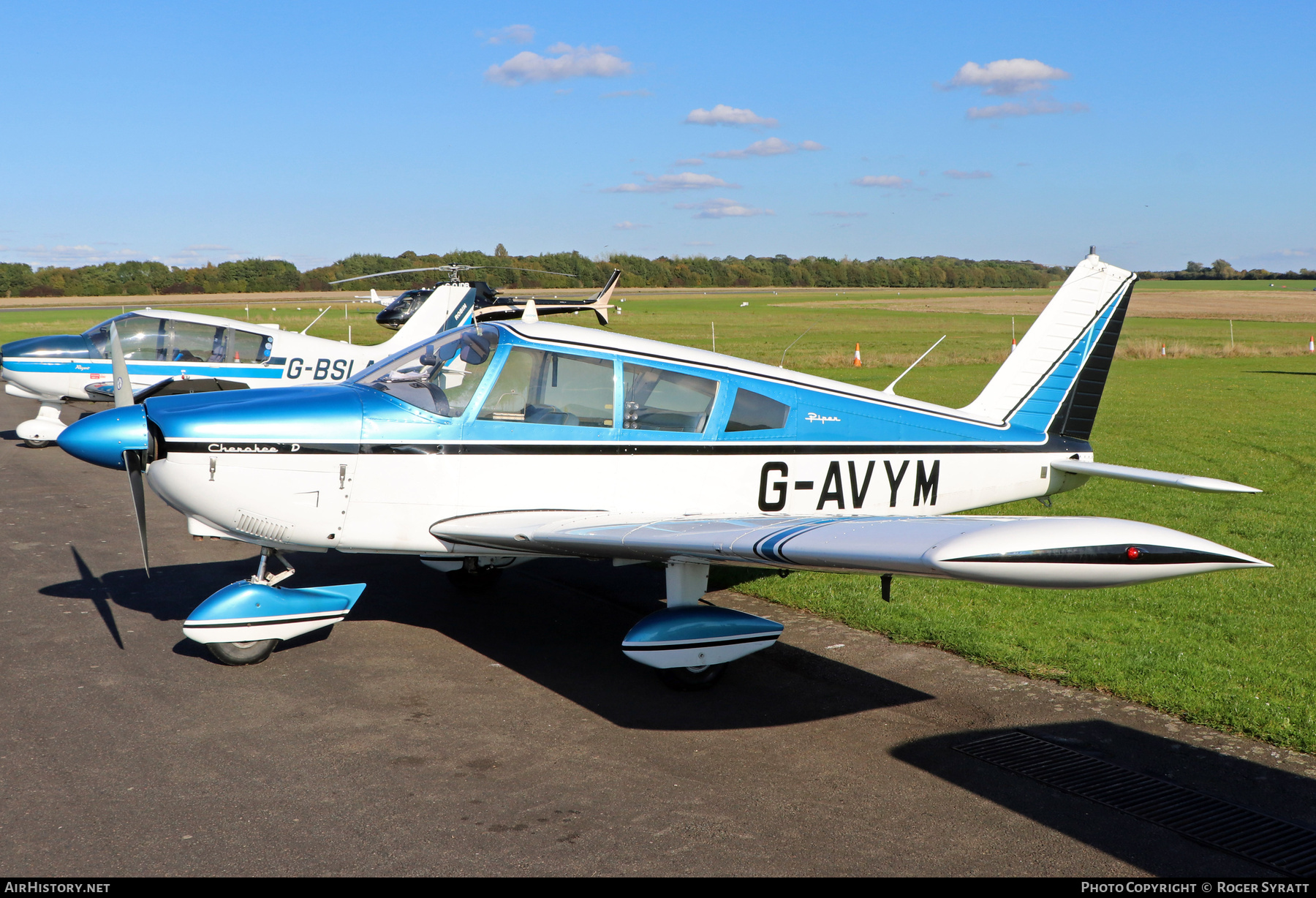 Aircraft Photo of G-AVYM | Piper PA-28-180 Cherokee D | AirHistory.net #736078
