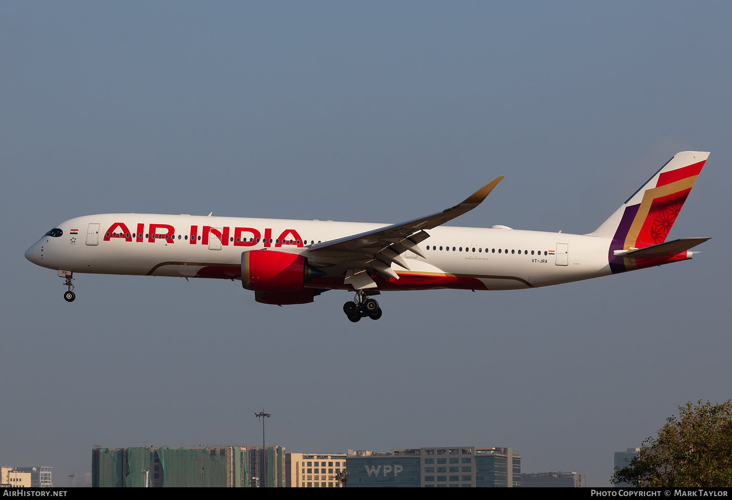 Aircraft Photo of VT-JRA | Airbus A350-941 | Air India | AirHistory.net #736085