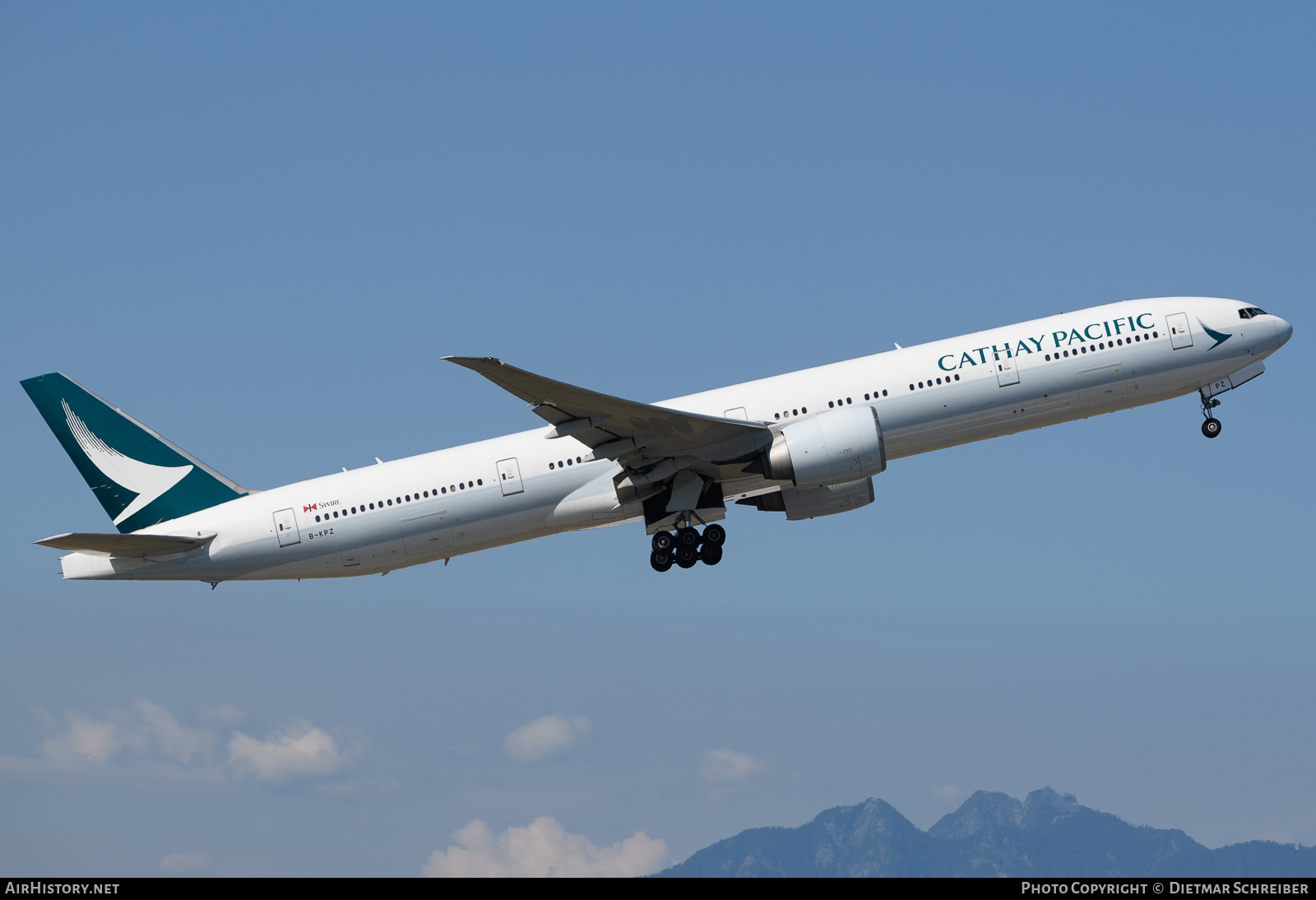 Aircraft Photo of B-KPZ | Boeing 777-367/ER | Cathay Pacific Airways | AirHistory.net #736087