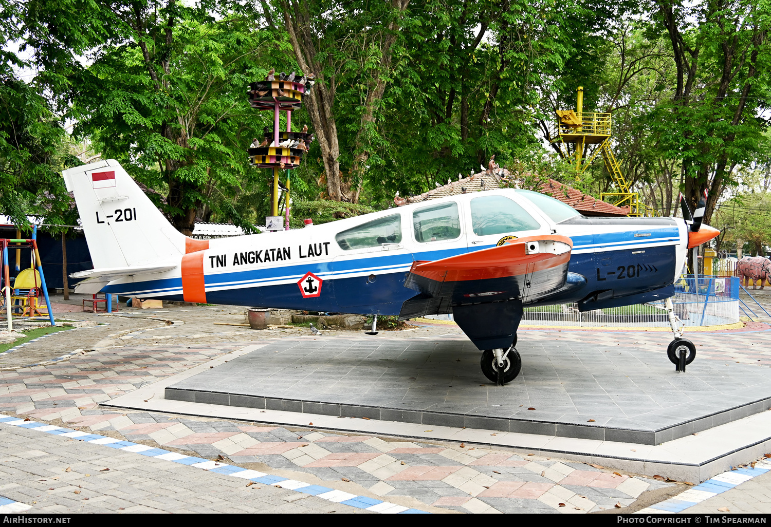 Aircraft Photo of L-201 | Beech F33A Bonanza | Indonesia - Navy | AirHistory.net #736090