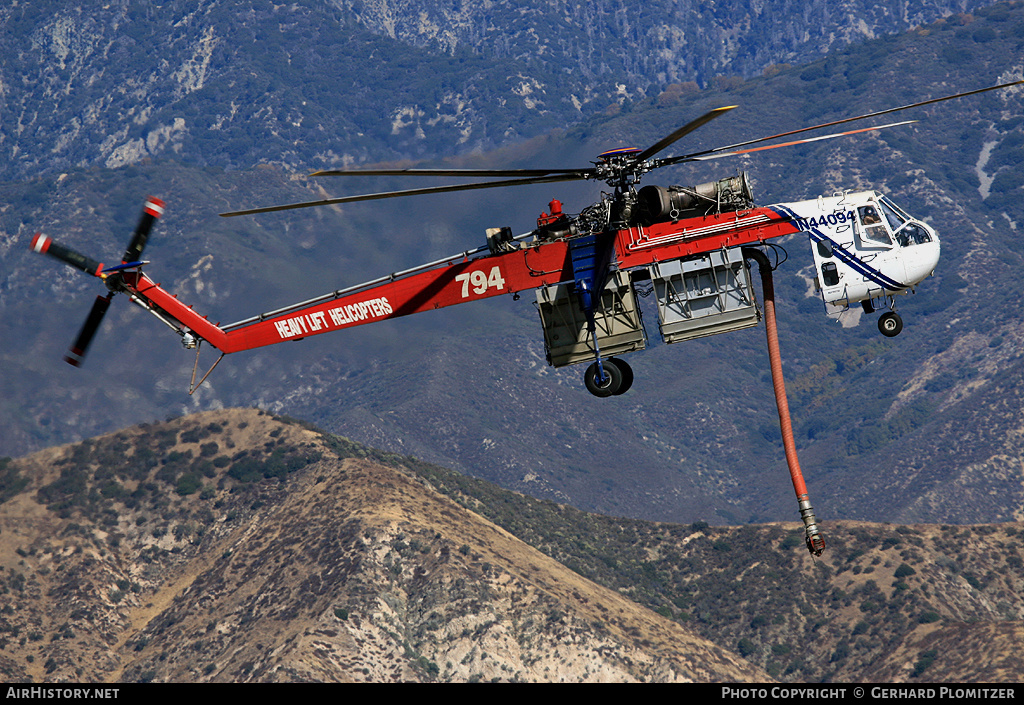 Aircraft Photo of N44094 | Sikorsky CH-54A Tarhe (S-64A) | Heavy Lift Helicopters | AirHistory.net #736103