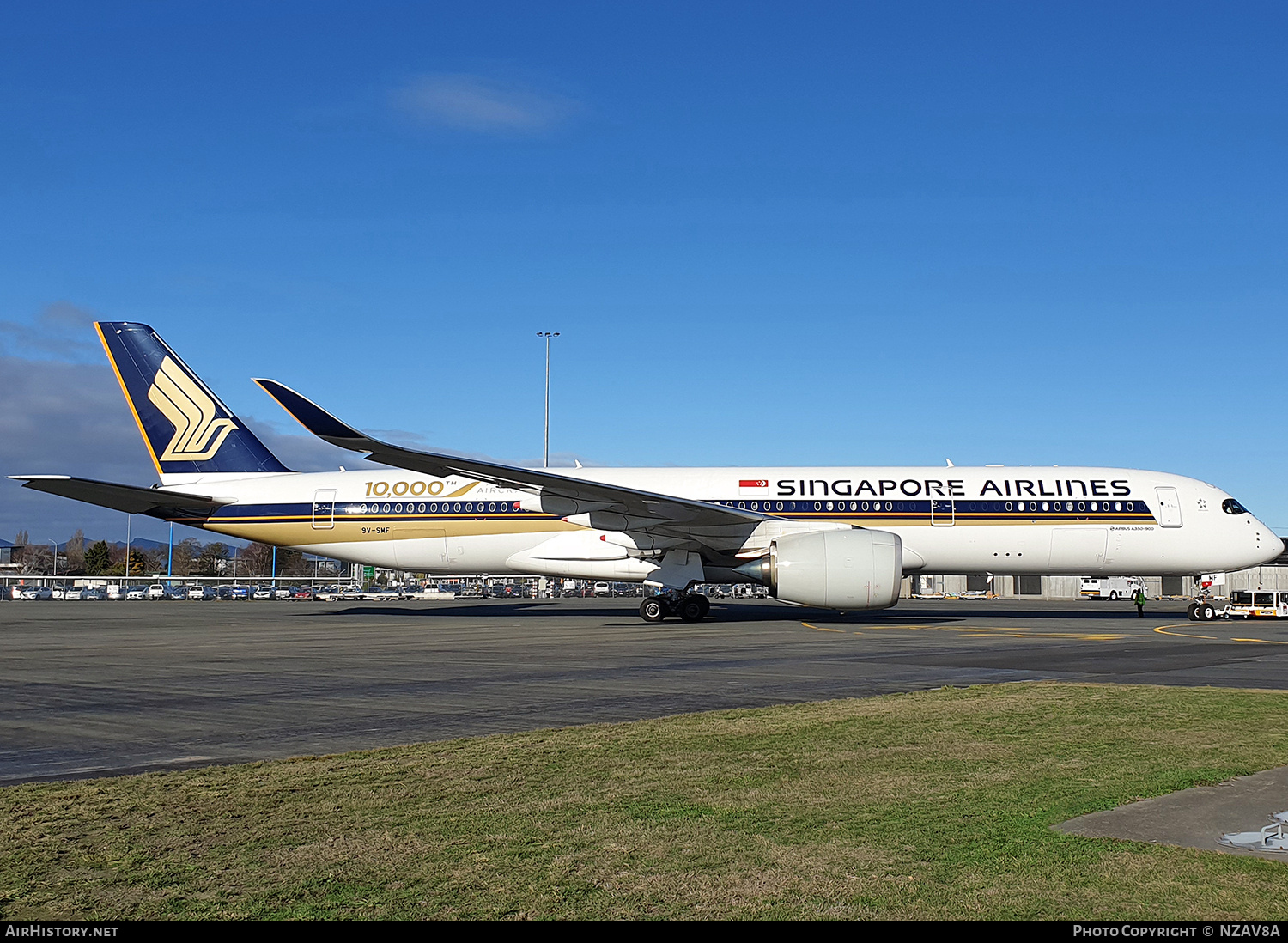 Aircraft Photo of 9V-SMF | Airbus A350-941 | Singapore Airlines | AirHistory.net #736140