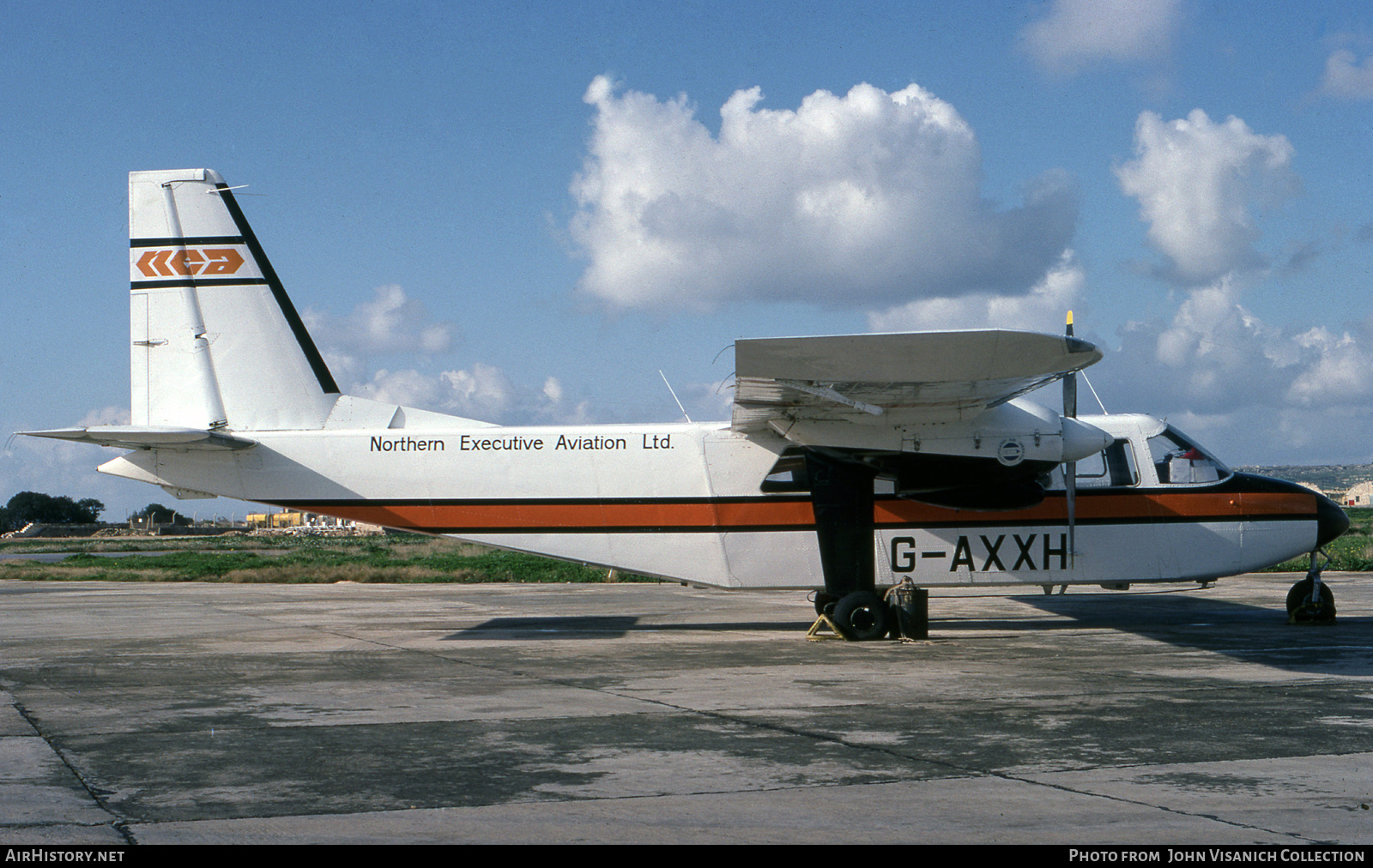 Aircraft Photo of G-AXXH | Britten-Norman BN-2A-27 Islander | Northern Executive Aviation | AirHistory.net #736141
