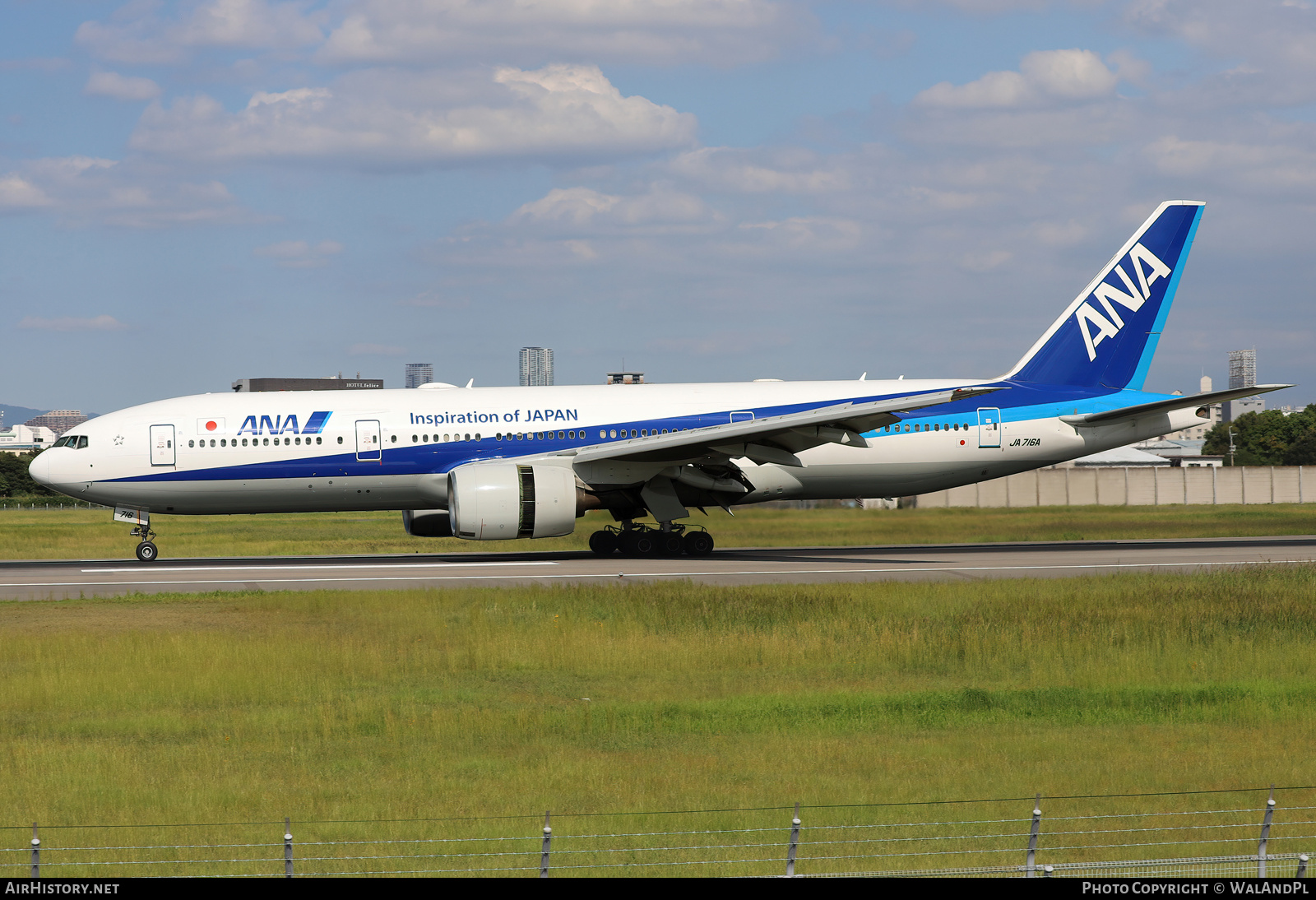 Aircraft Photo of JA716A | Boeing 777-281/ER | All Nippon Airways - ANA | AirHistory.net #736146