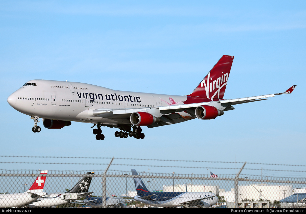 Aircraft Photo of G-VFAB | Boeing 747-4Q8 | Virgin Atlantic Airways | AirHistory.net #736154