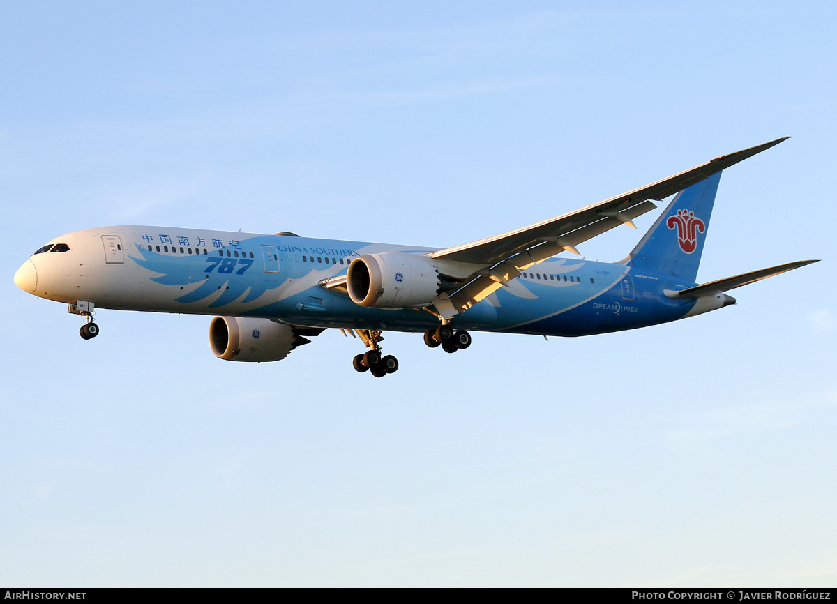 Aircraft Photo of B-1297 | Boeing 787-9 Dreamliner | China Southern Airlines | AirHistory.net #736157