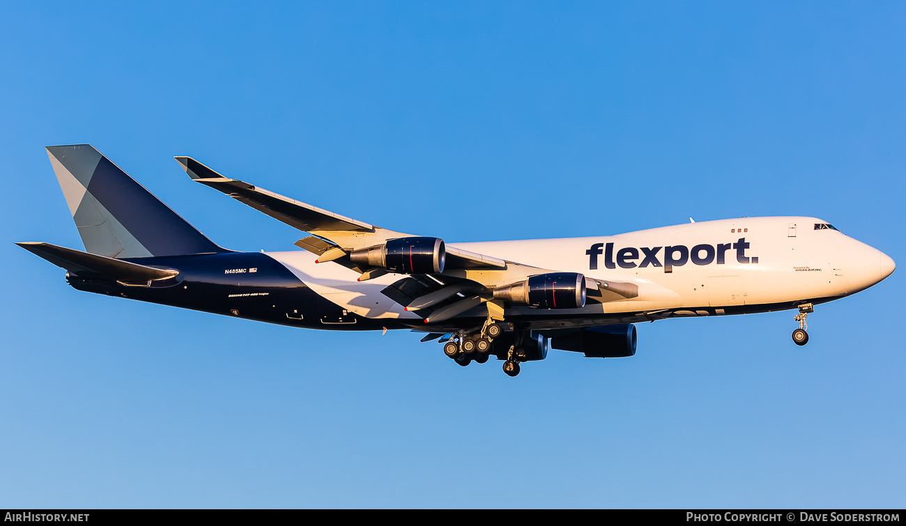 Aircraft Photo of N485MC | Boeing 747-45EF/SCD | Flexport Air Freight | AirHistory.net #736210