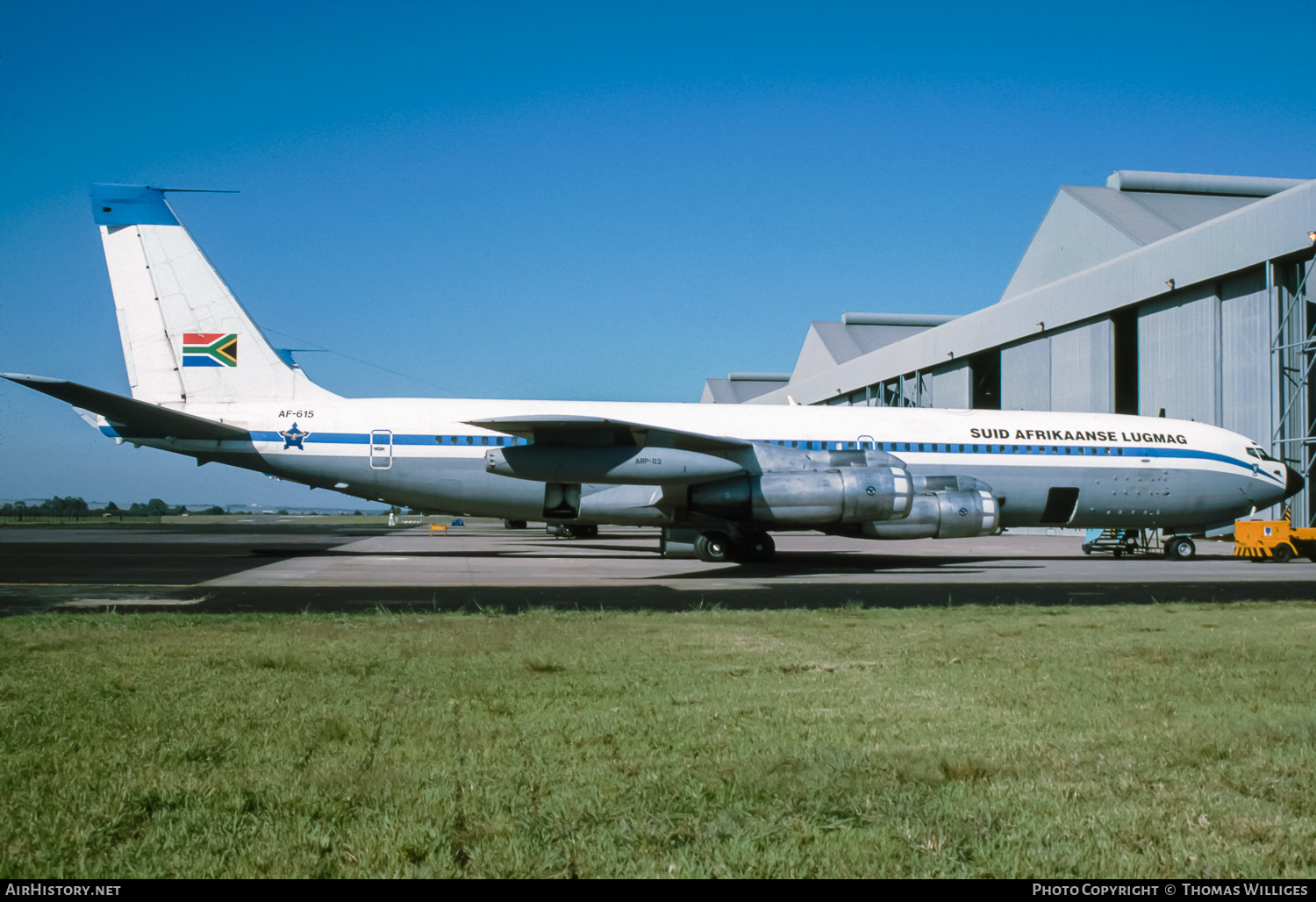 Aircraft Photo of AF-615 | Boeing 707-328C | South Africa - Air Force | AirHistory.net #736216